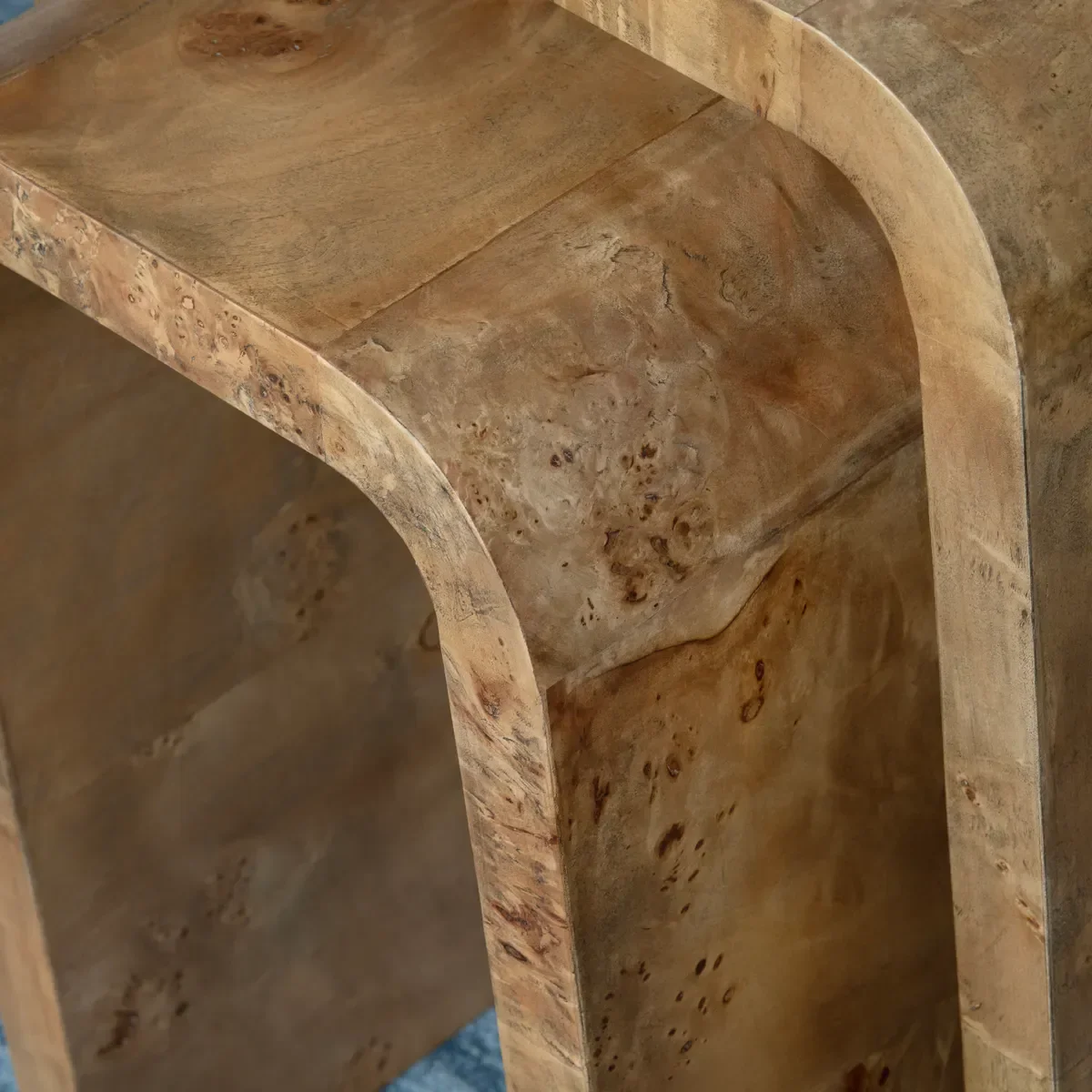 2 Piece Richmond Mappa Burl Nested Tables - Image 3