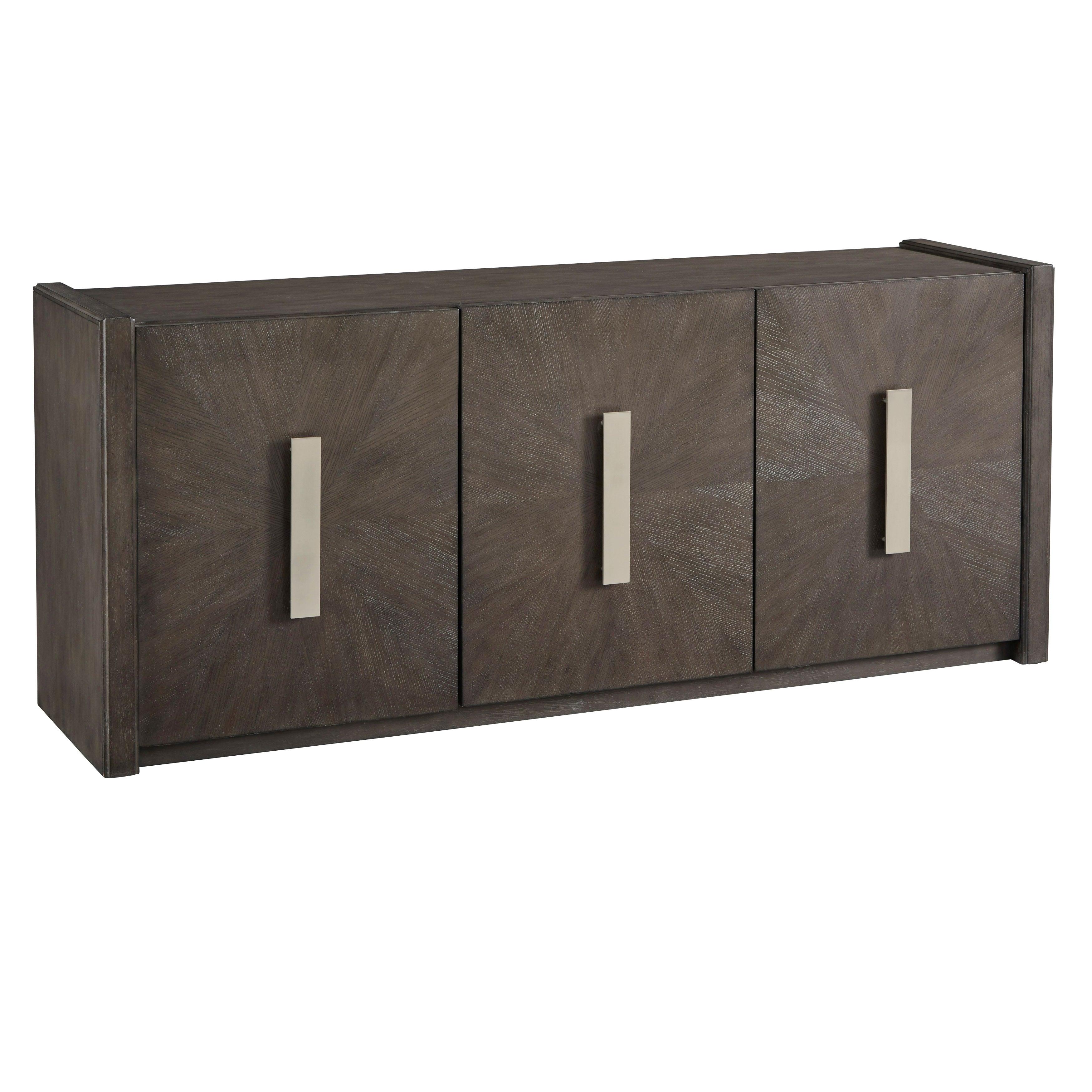 3-Door Credenza with Shelves - Image 3