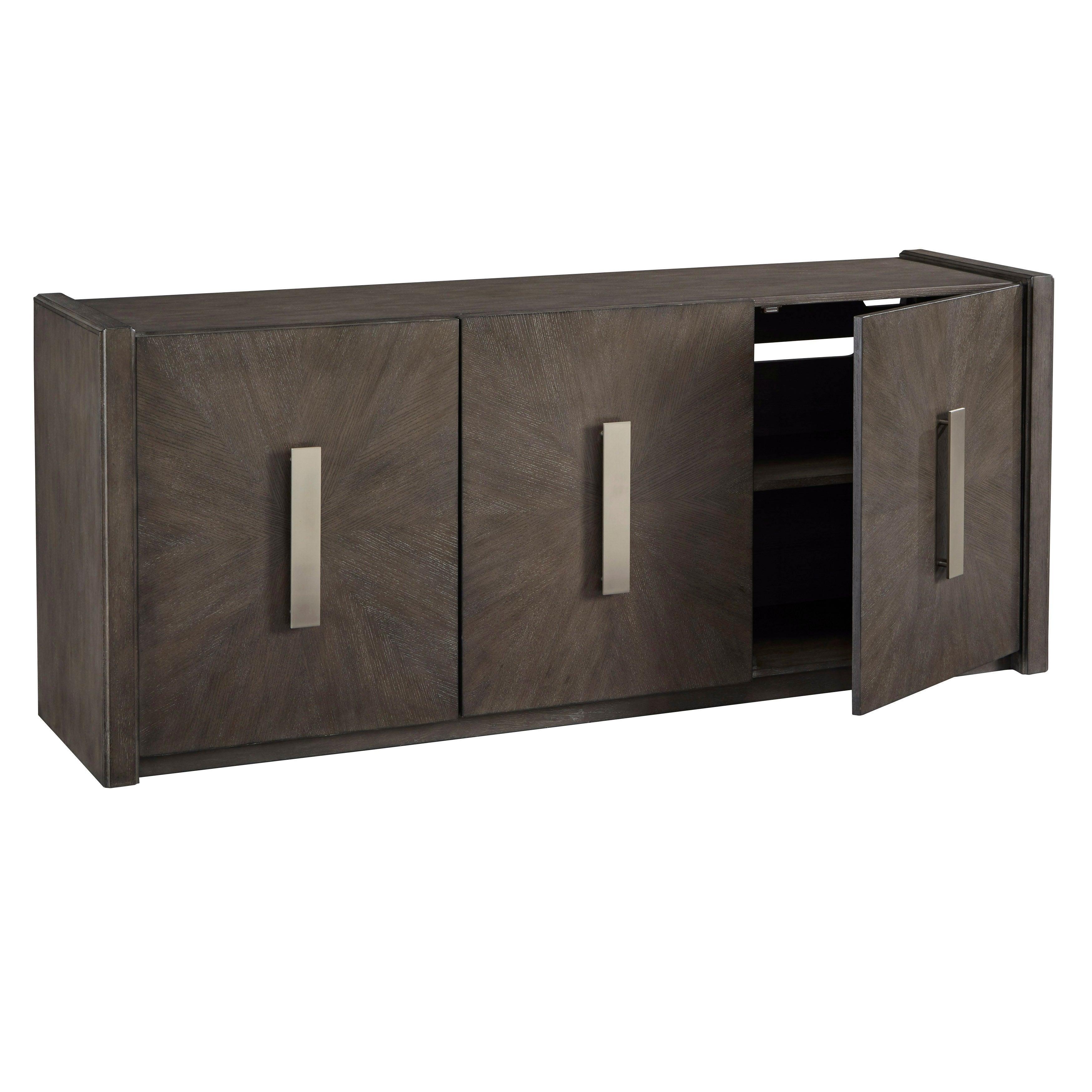 3-Door Credenza with Shelves - Image 5