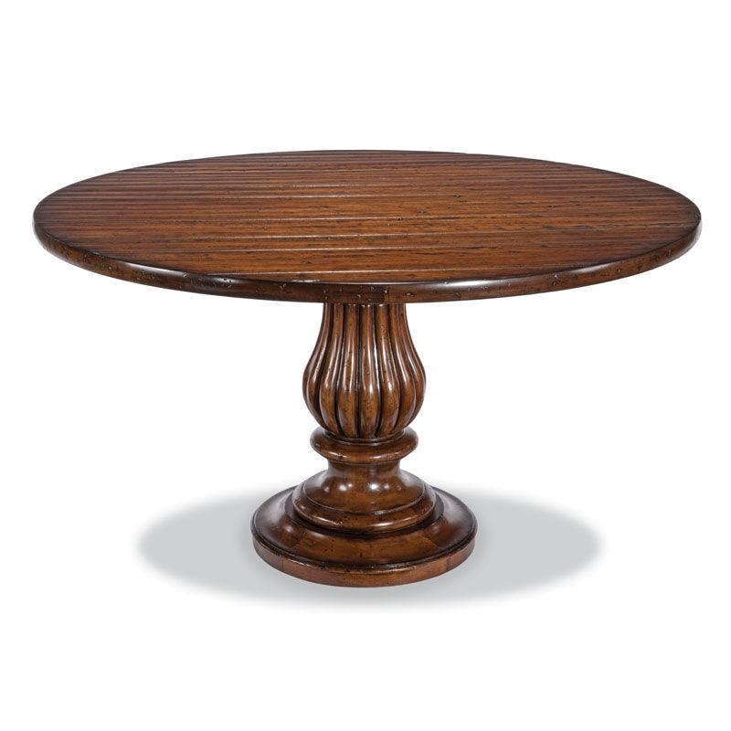 58" Pedestal Dining Table