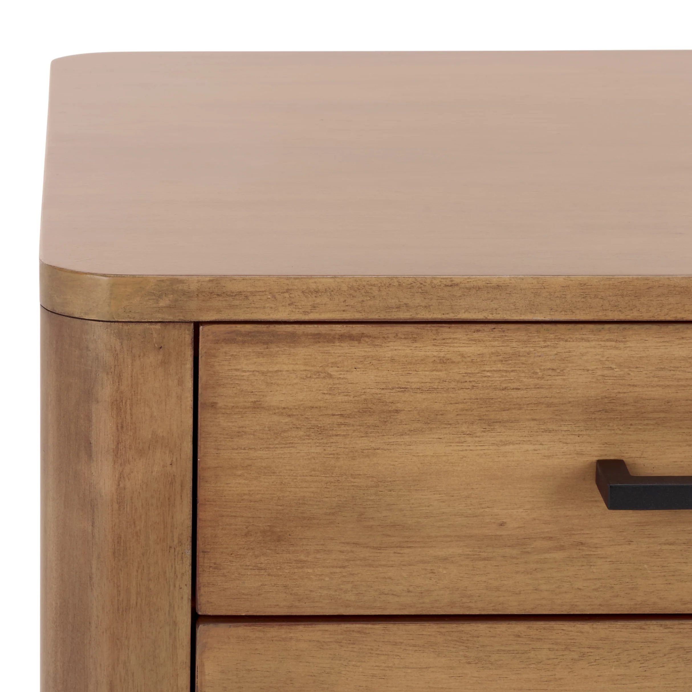 Abbiava 3 Drawer Wood Nightstand - Image 5
