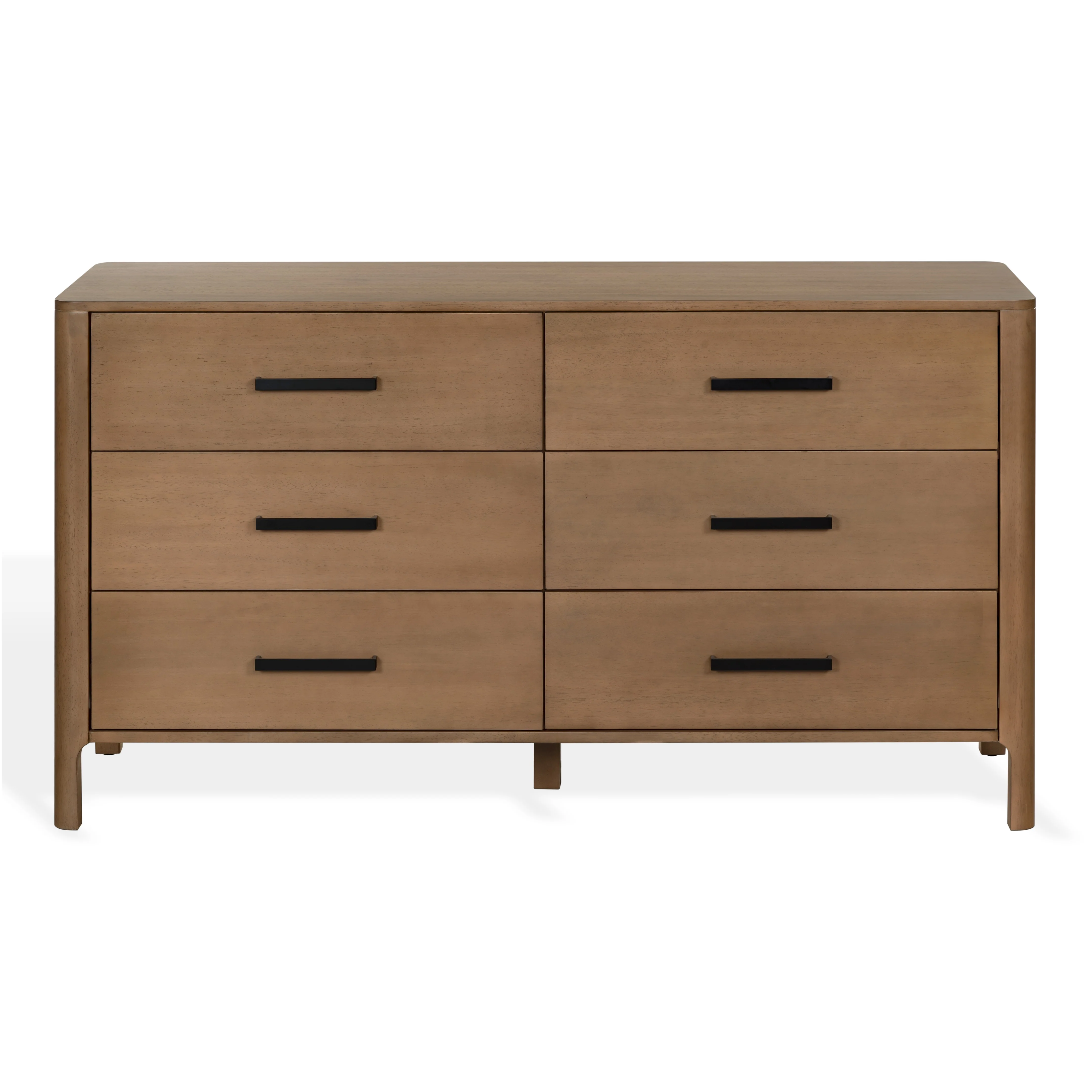 Abbiava 6 Drawer Wood Dresser