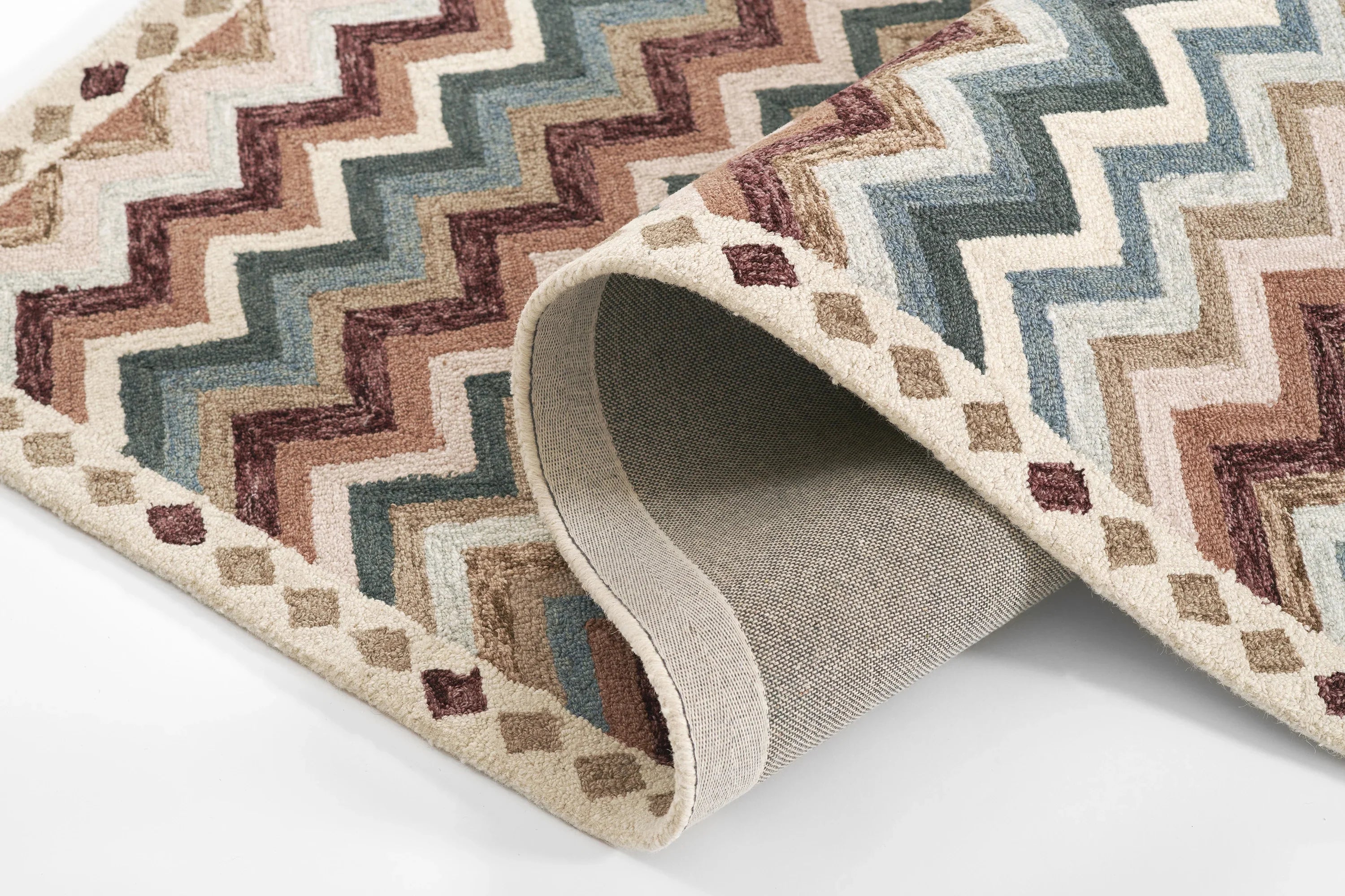 Abbott Zigzag Stripe Rug - Image 21