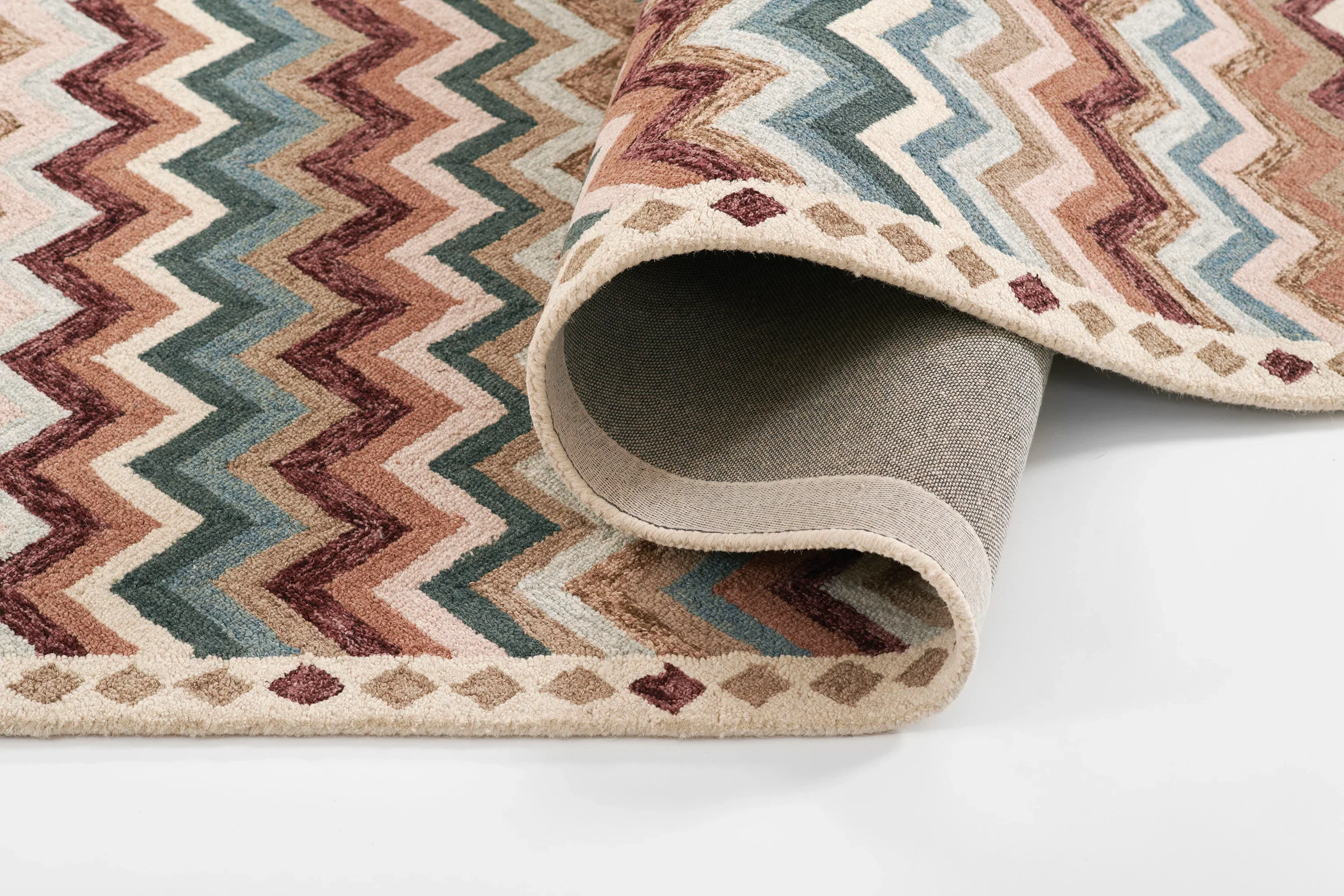 Abbott Zigzag Stripe Rug - Image 22