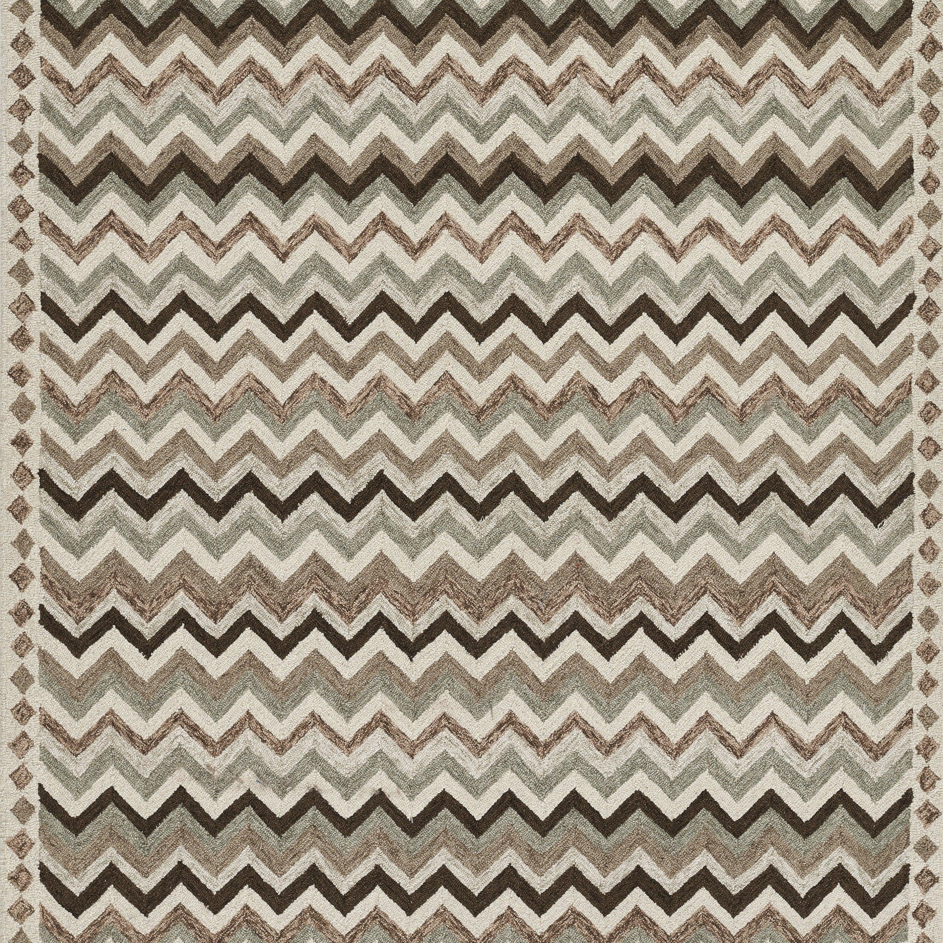 Abbott Zigzag Stripe Rug - Image 33