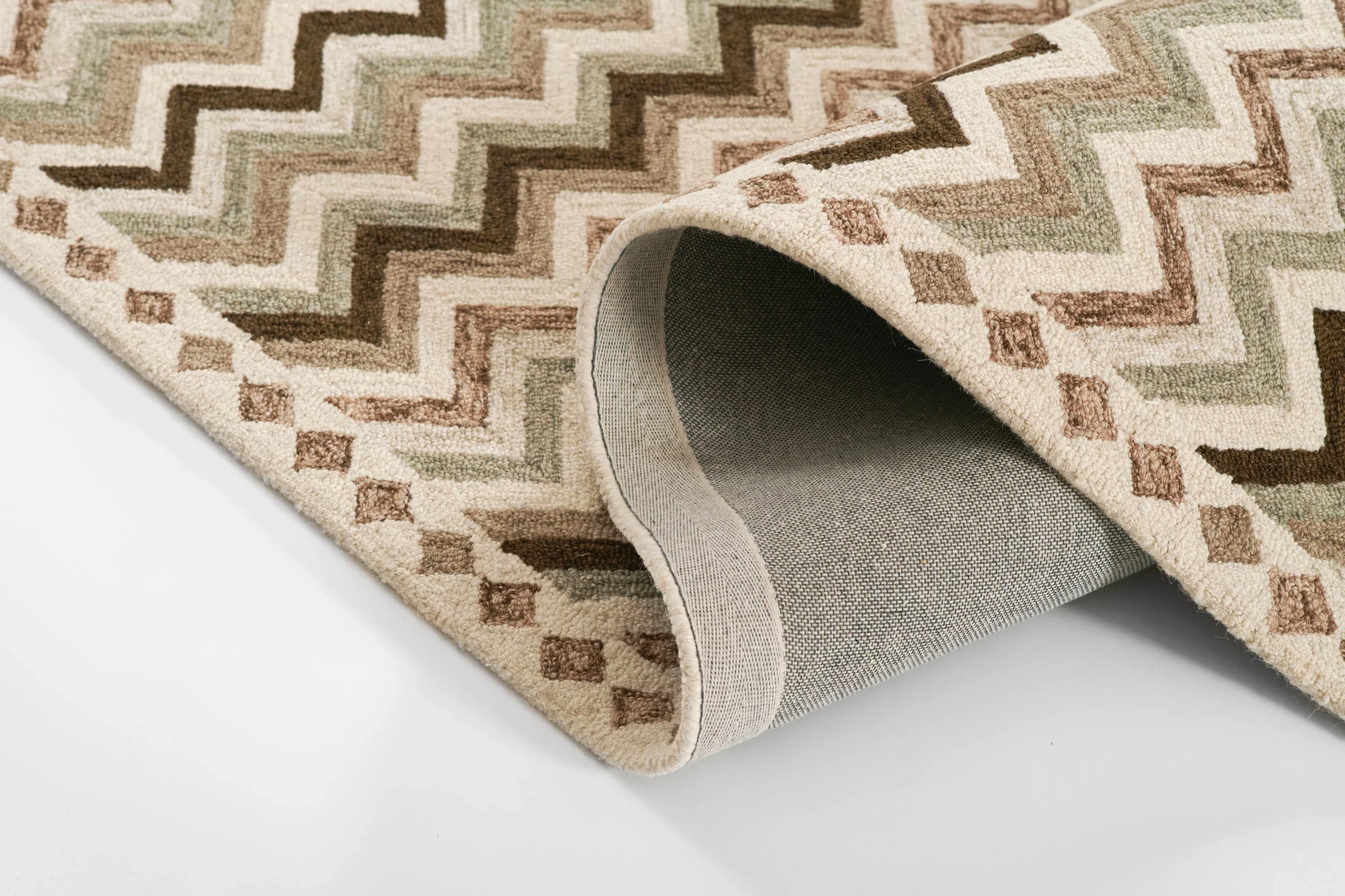 Abbott Zigzag Stripe Rug - Image 34