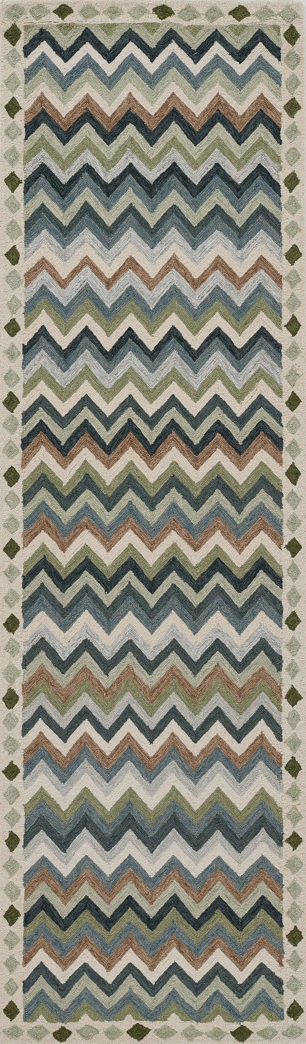 Abbott Zigzag Stripe Rug - Image 5