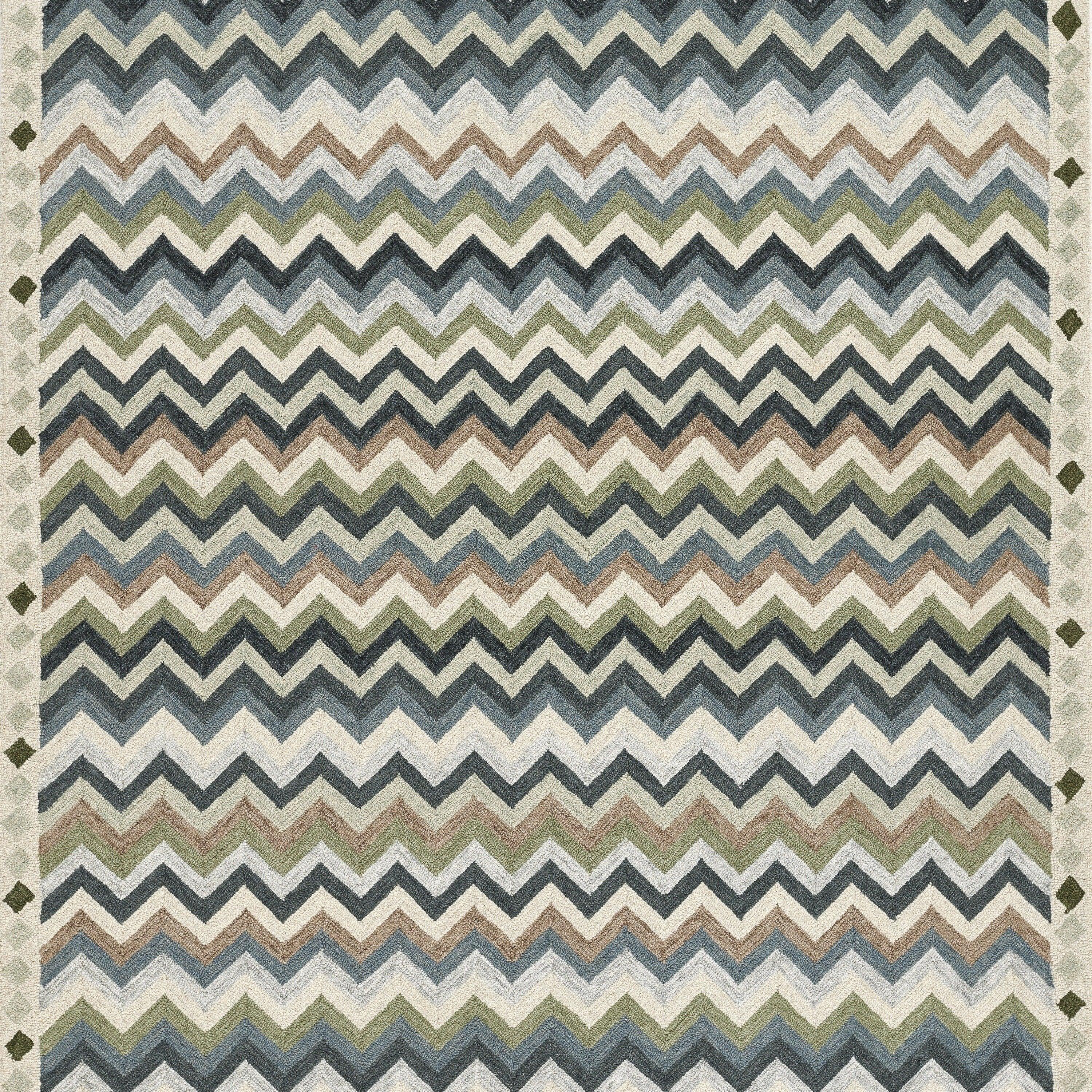 Abbott Zigzag Stripe Rug - Image 8