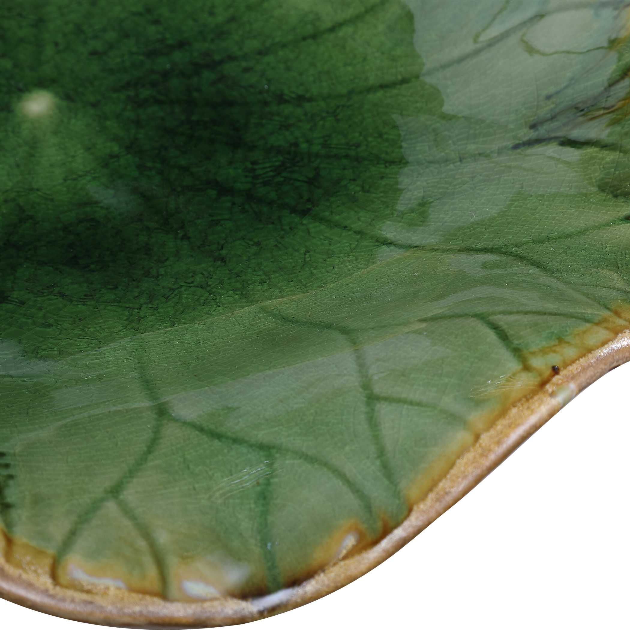 Abella Green Ceramic Wall Decor - Set of 3 - Image 8