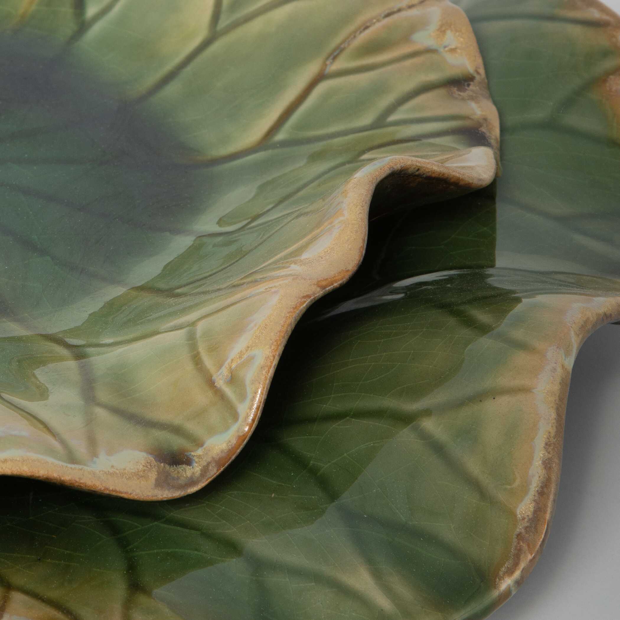 Abella Green Ceramic Wall Decor - Set of 3 - Image 9