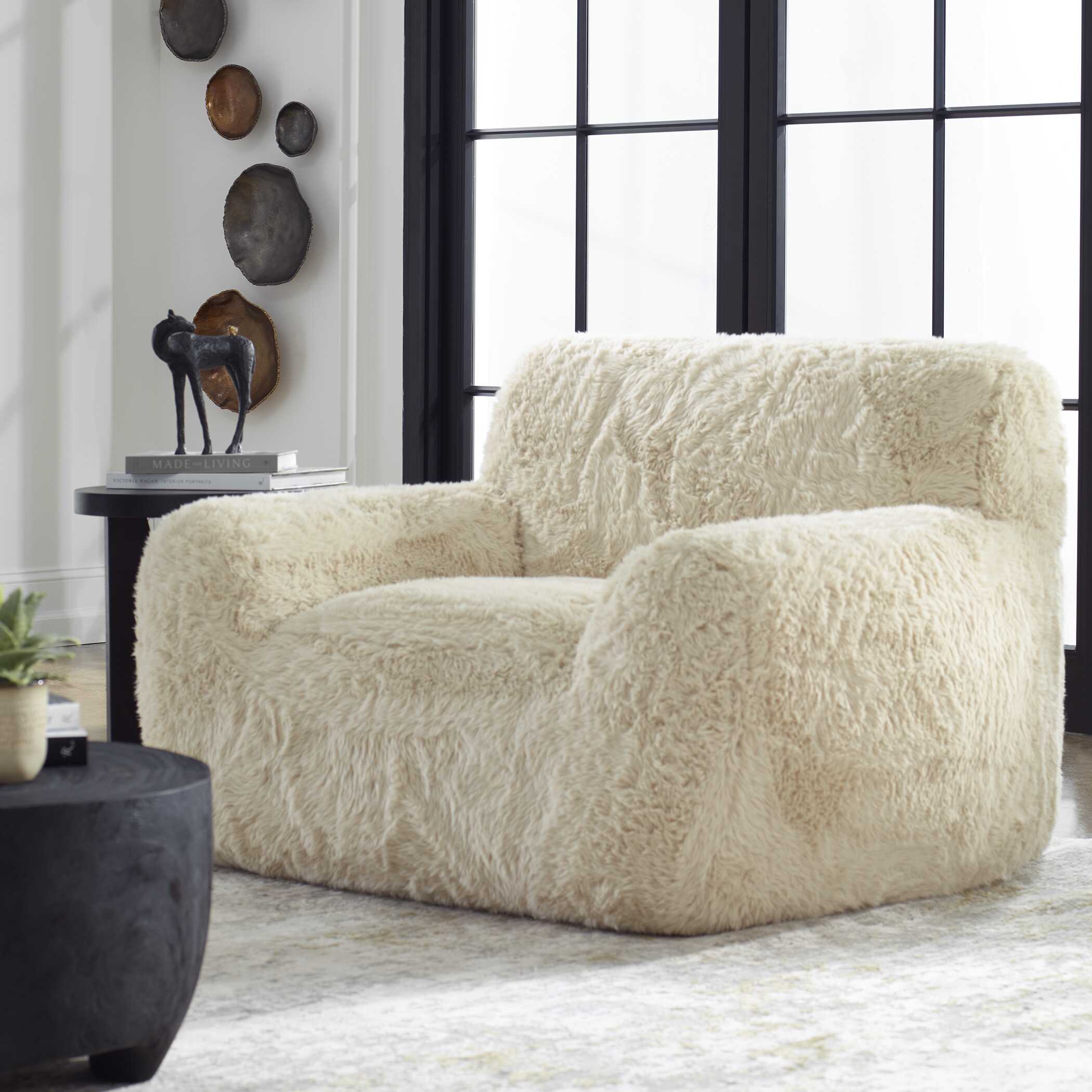 Abide Sheepskin Accent Chair - Image 2