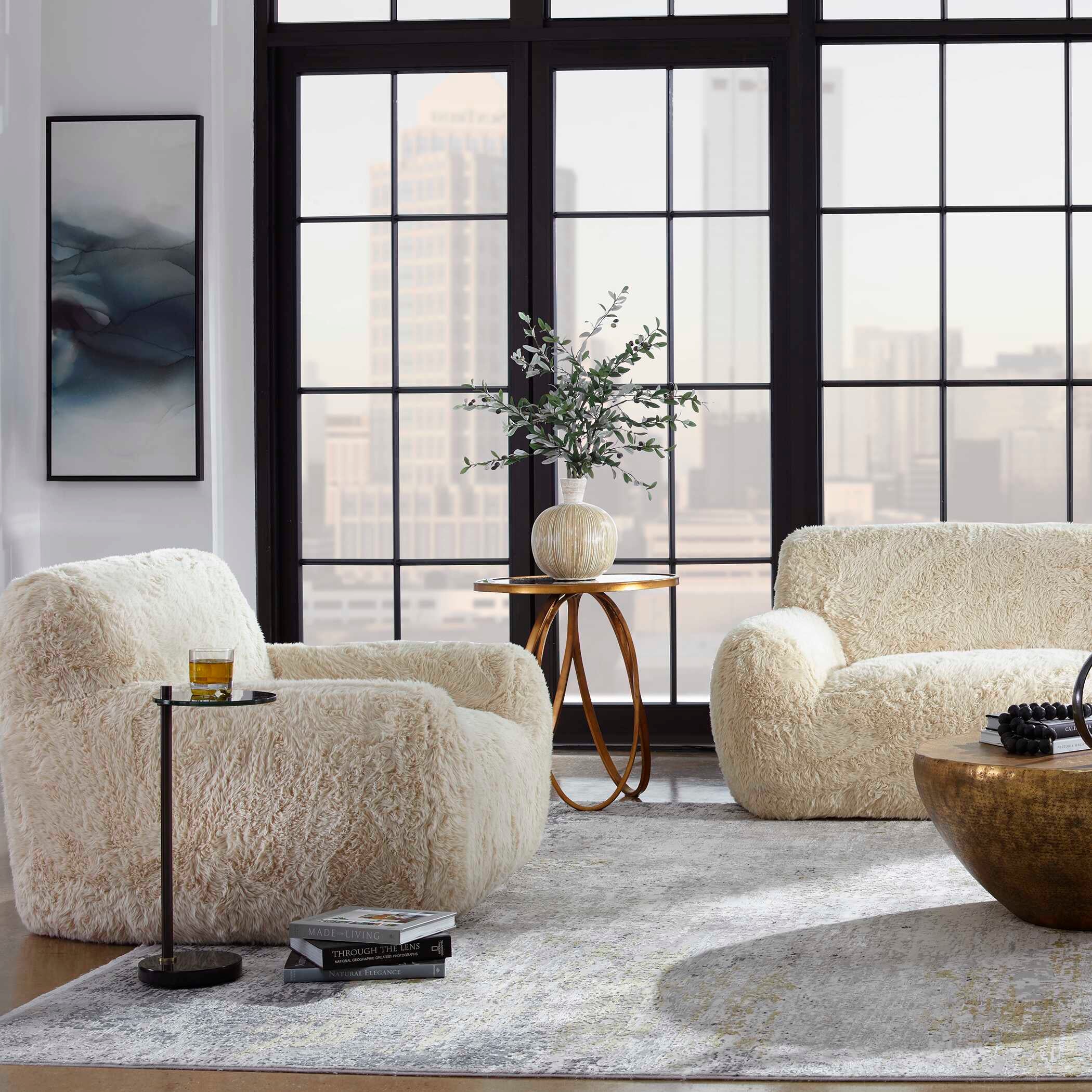 Abide Sheepskin Accent Chair - Image 3