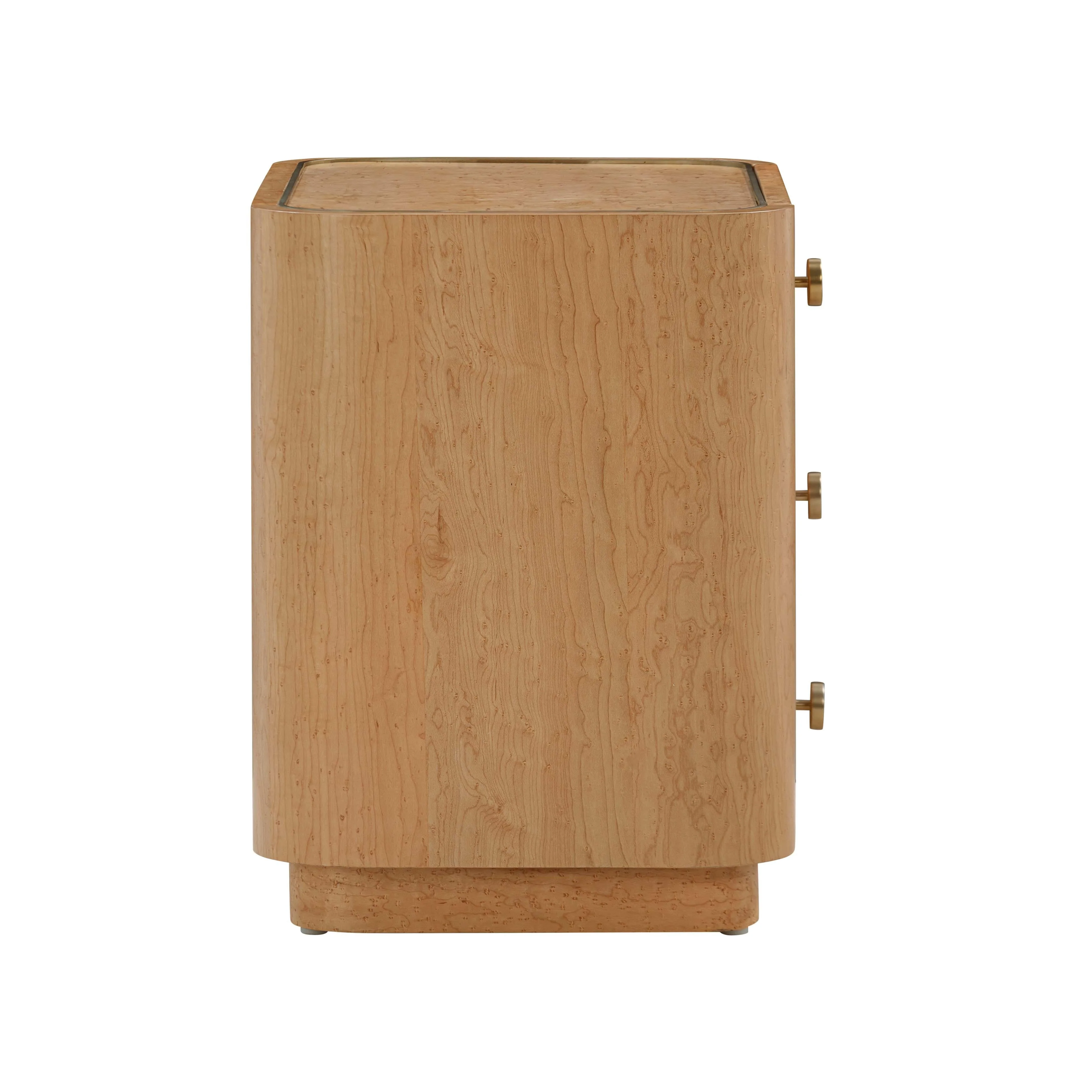 Abigail Natural Birdseye Maple Nightstand - Image 3