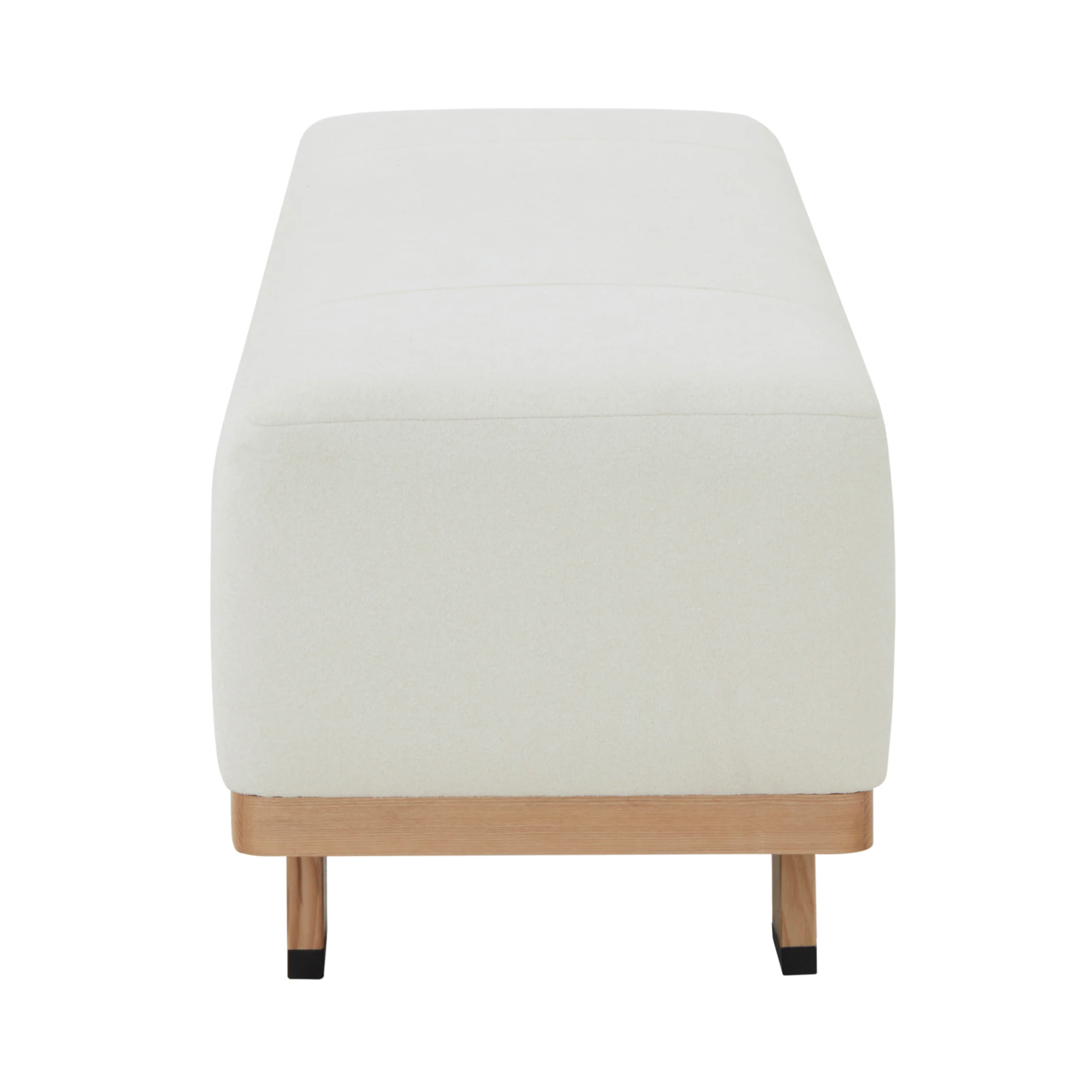 Abrianna Wood Base Bench - Image 5