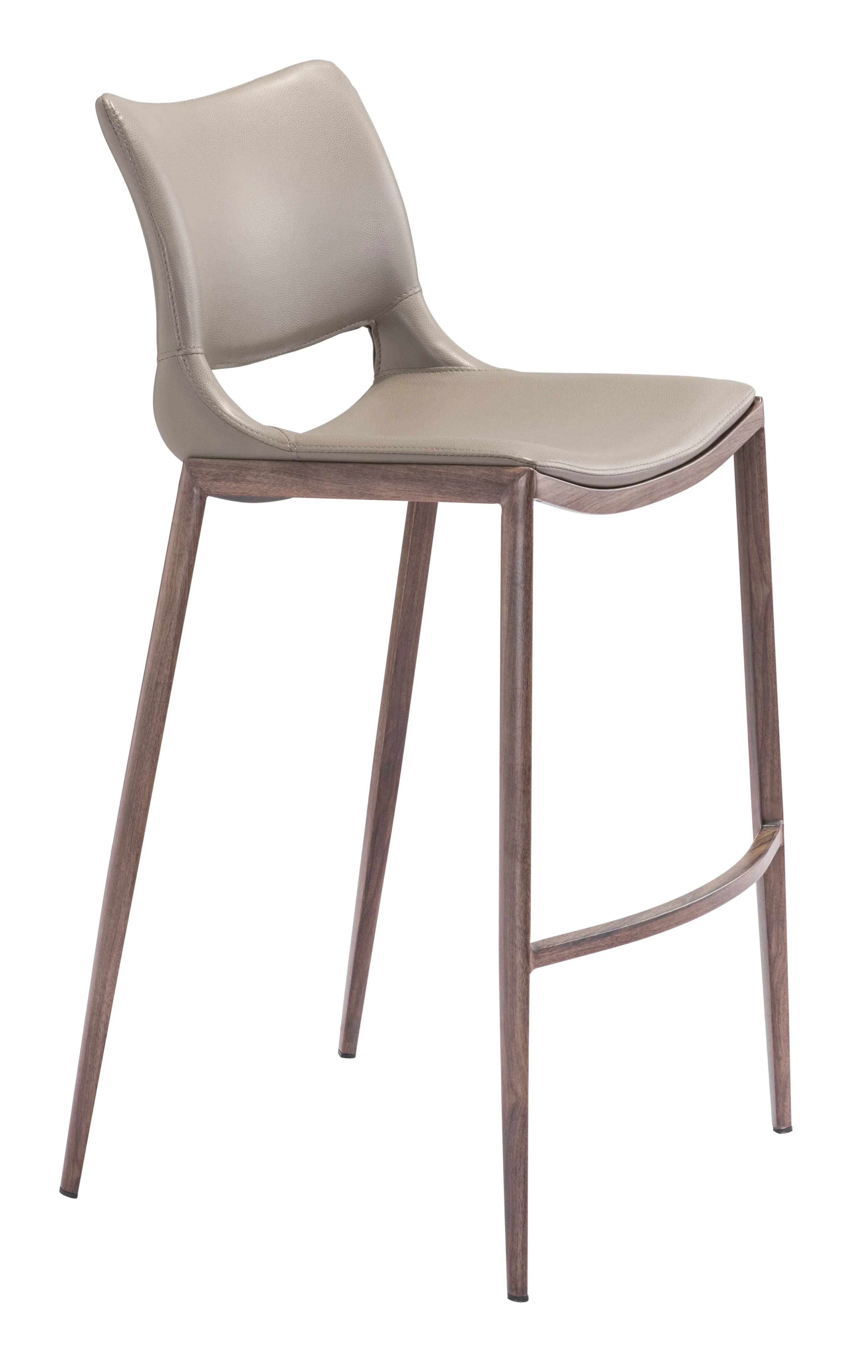 Ace Barstool (Set of 2) Brown &