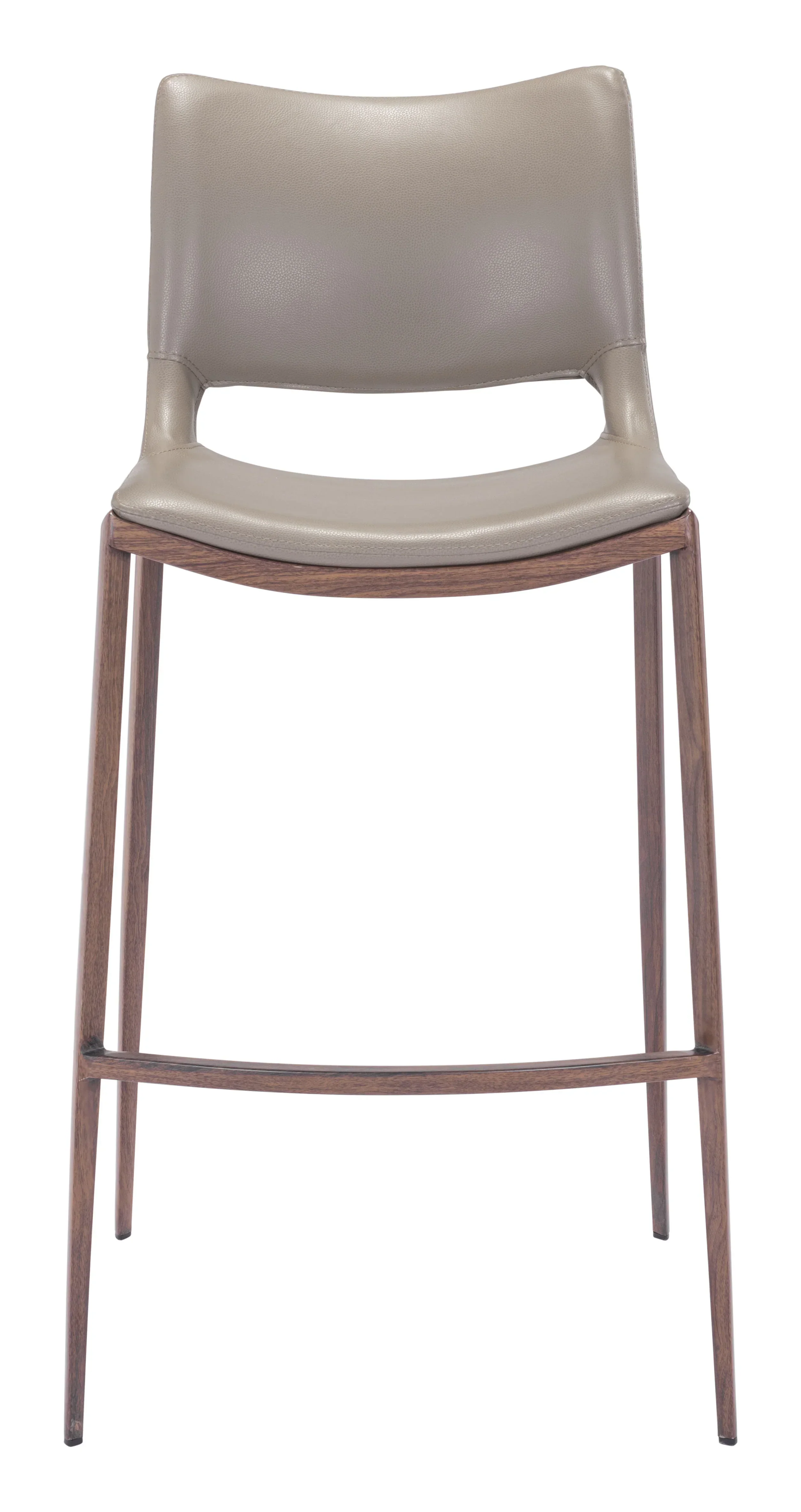 Ace Barstool (Set of 2) Brown & - Image 3