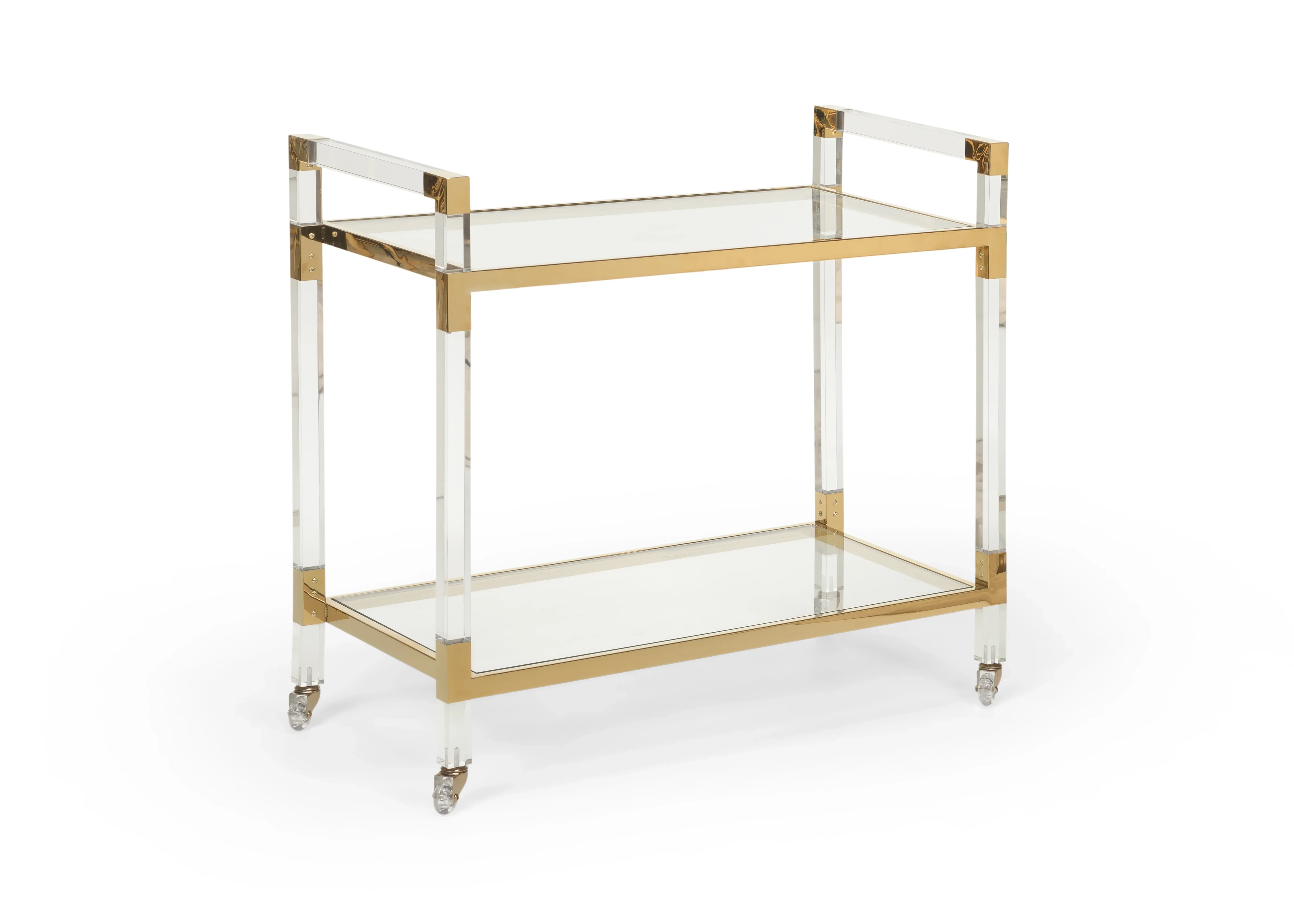 Acrylic Bar Cart