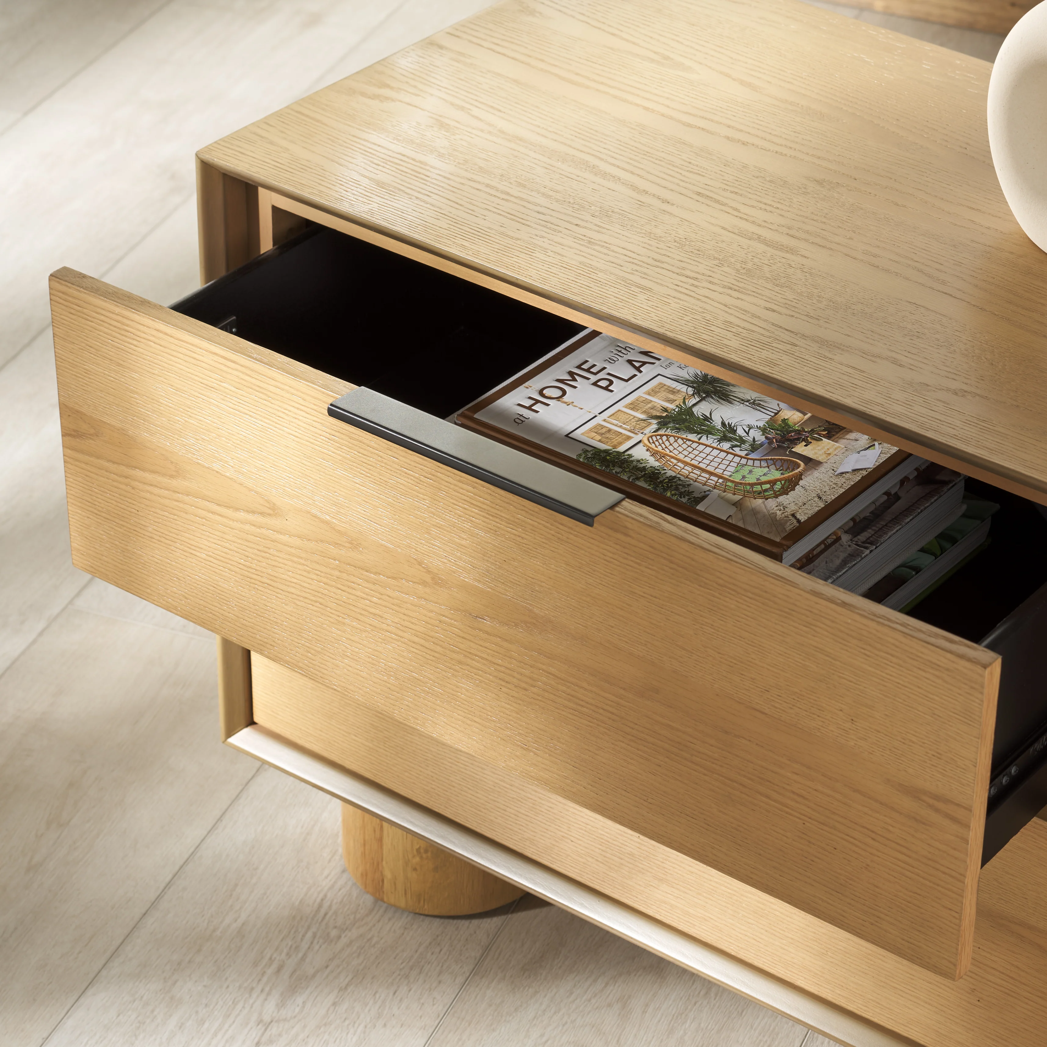 Addyson Wood 2 Drawer Nightstand - Image 3