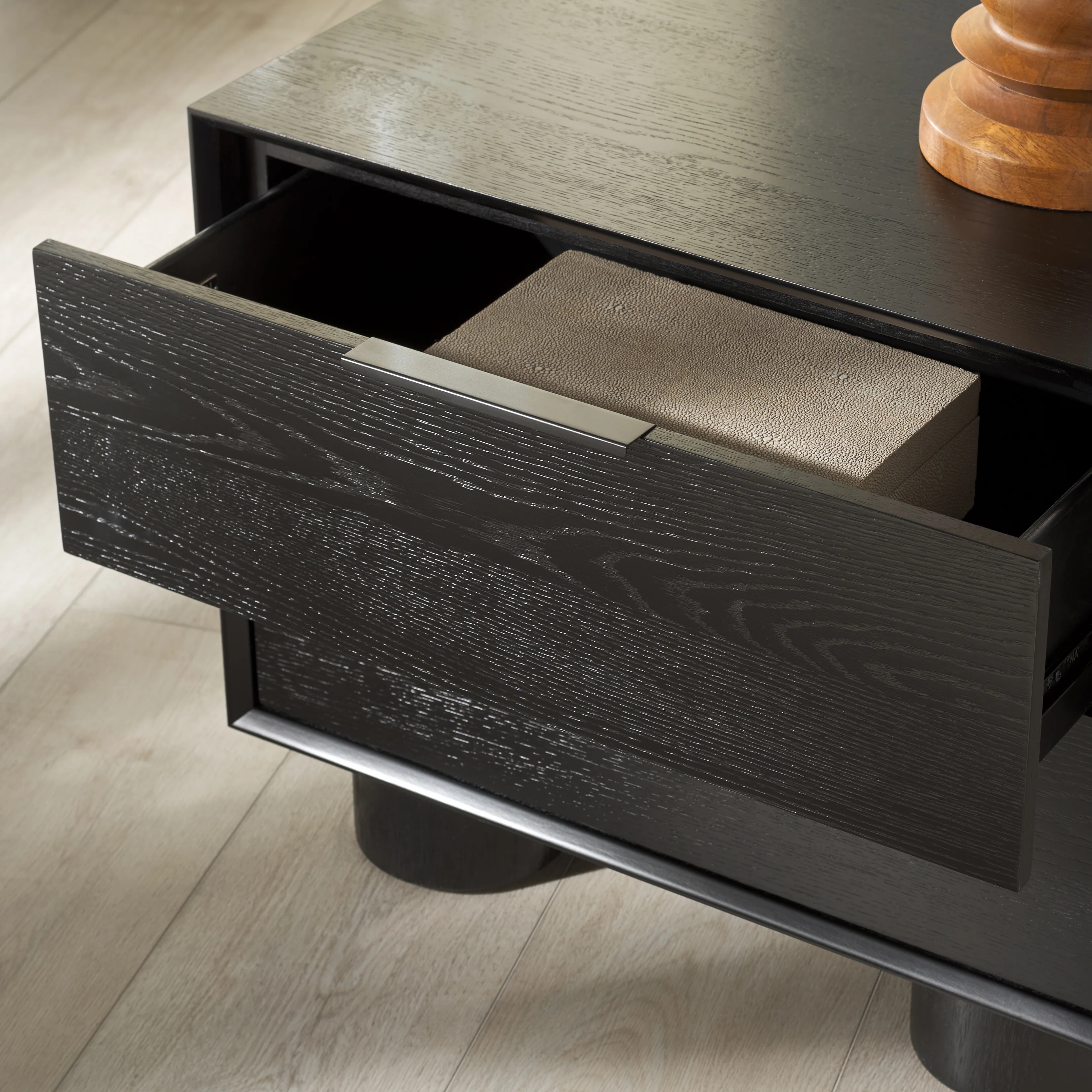 Addyson Wood 2 Drawer Nightstand - Image 5