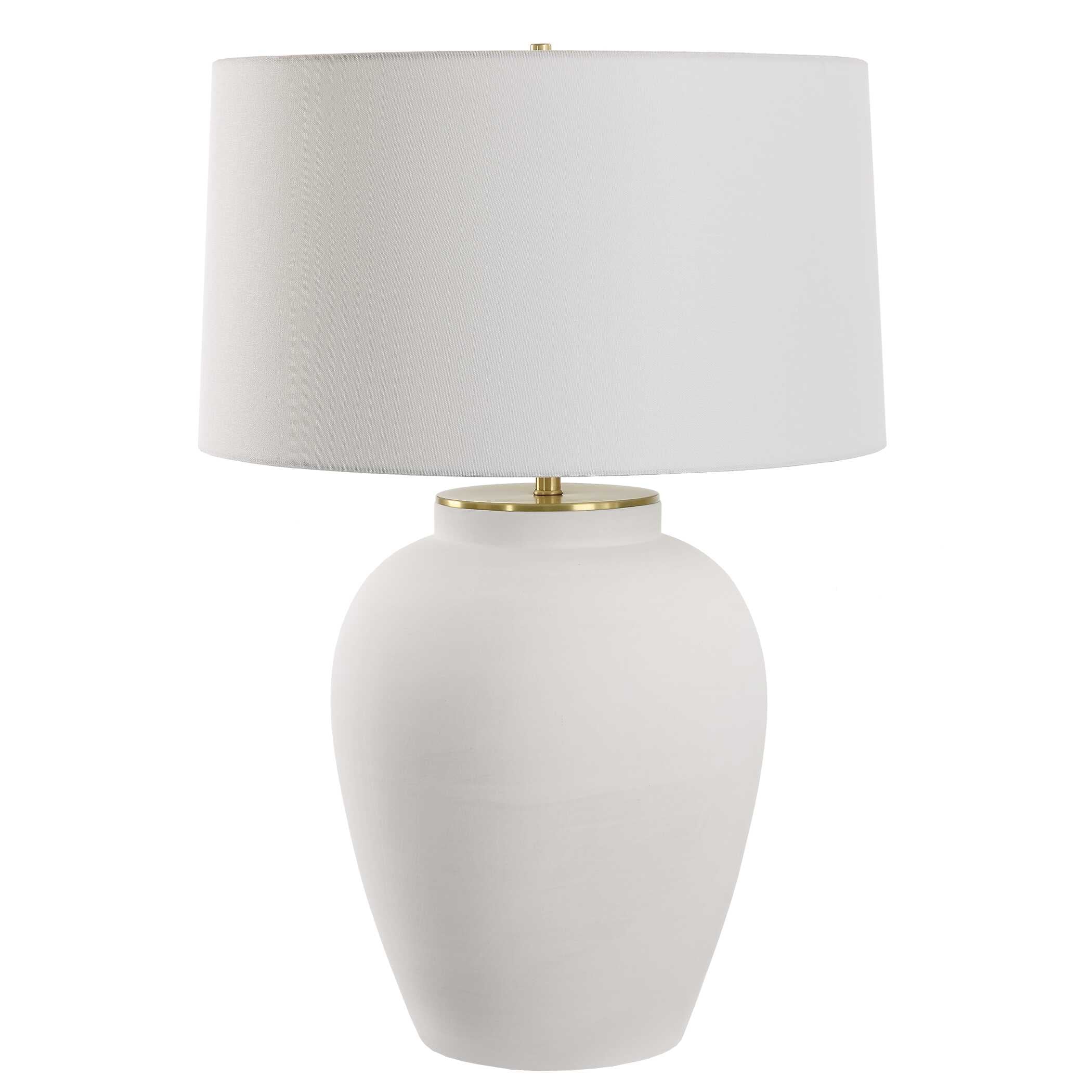 Adelaide White Table Lamp - Image 4