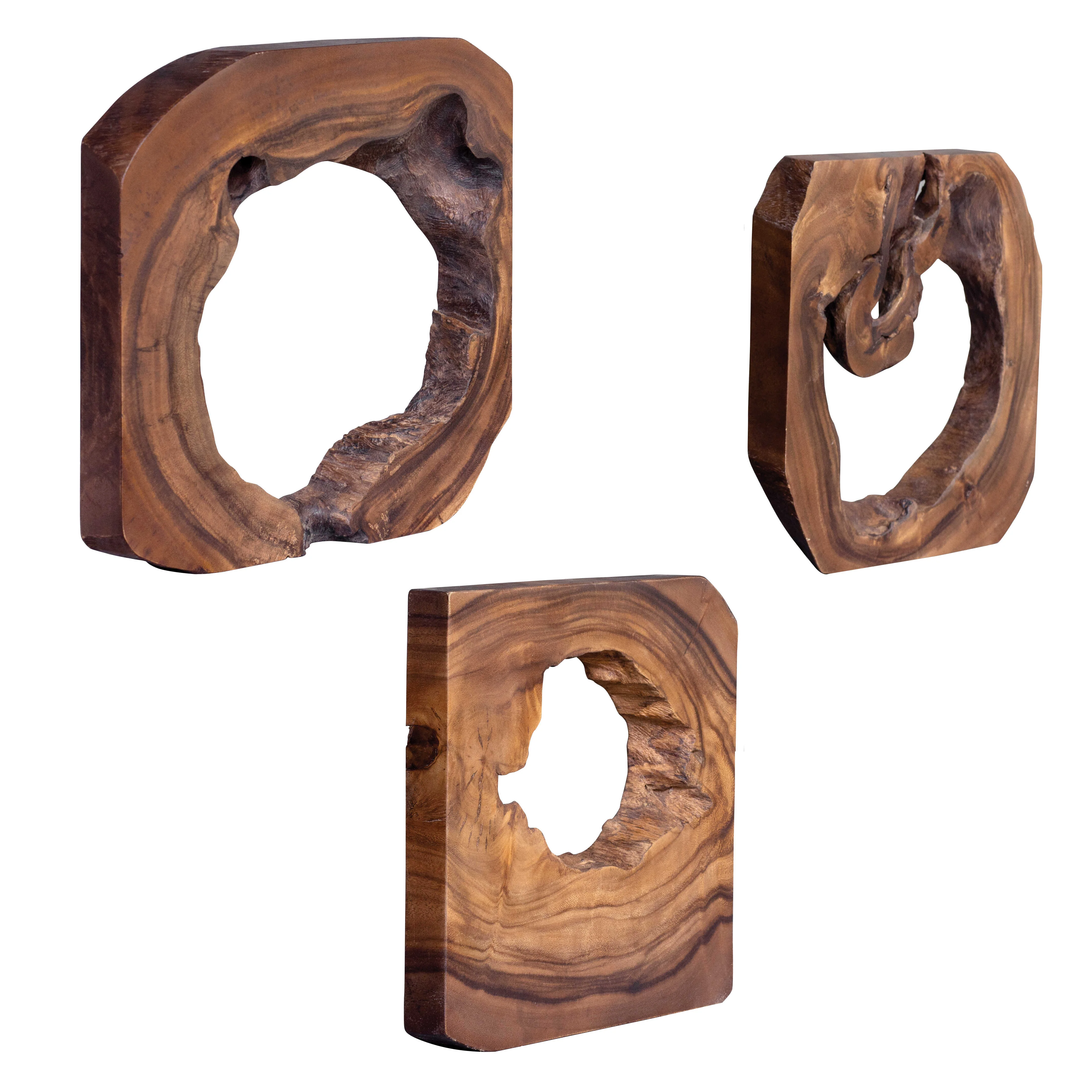 Adlai Wood Wall Art - Set of 6 - Image 3