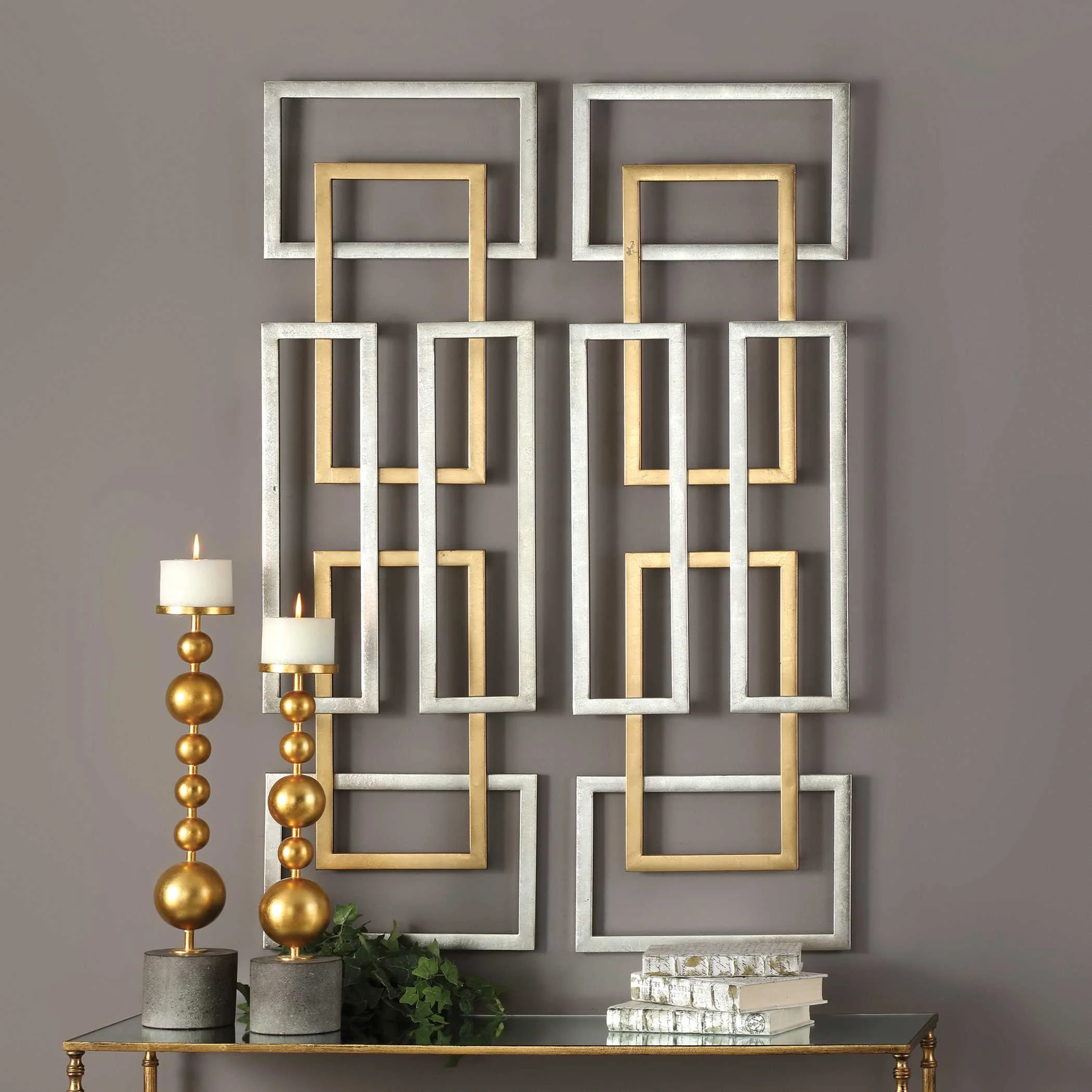 Aerin Geometric Wall Art - Set of 2 - Image 2