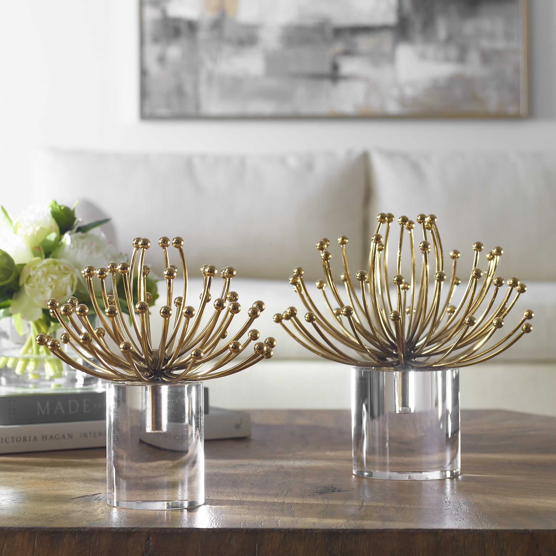 Aga Modern Sculptures - Set of 2 - Image 2