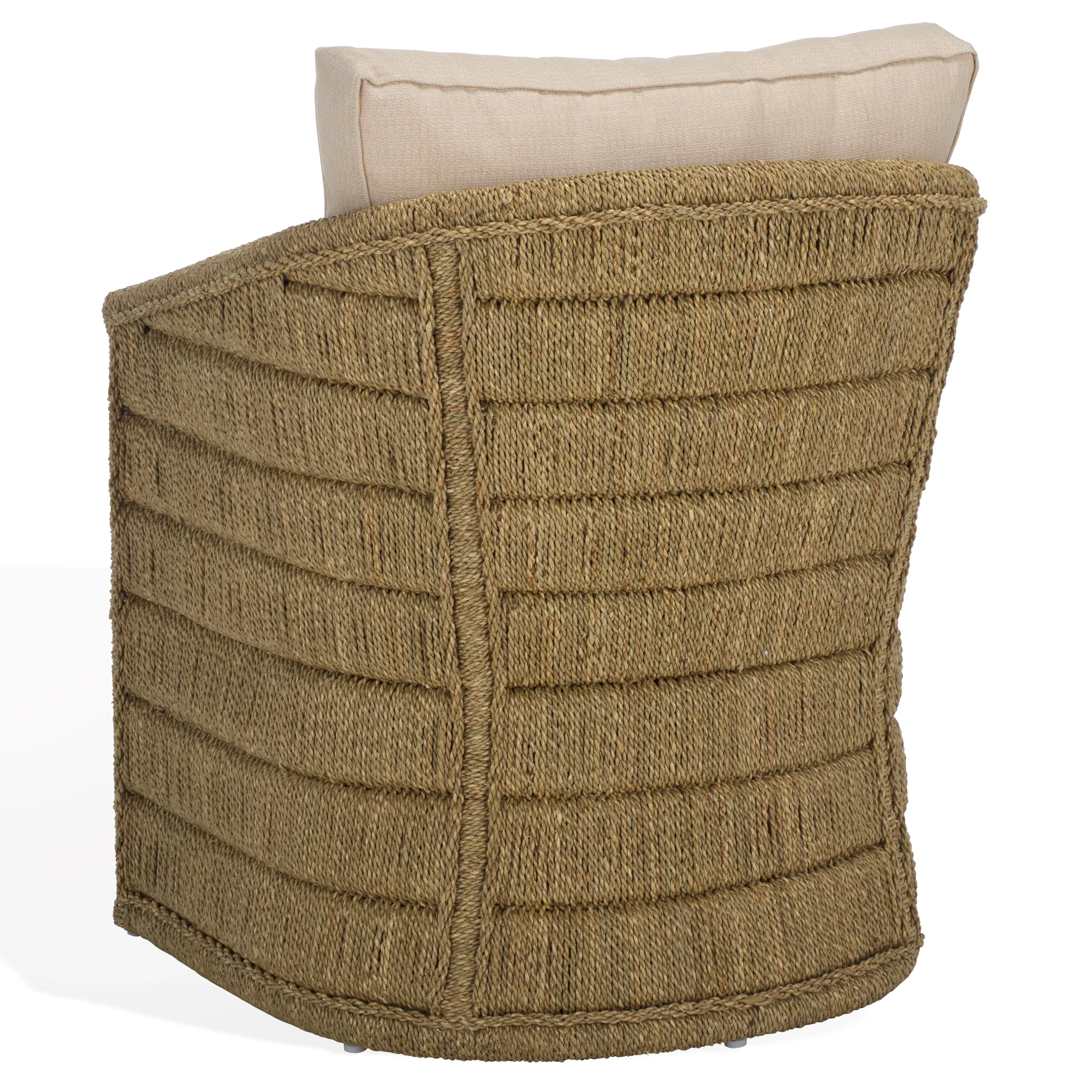 Aikan Woven Sea Grass Accent Chair - Image 10