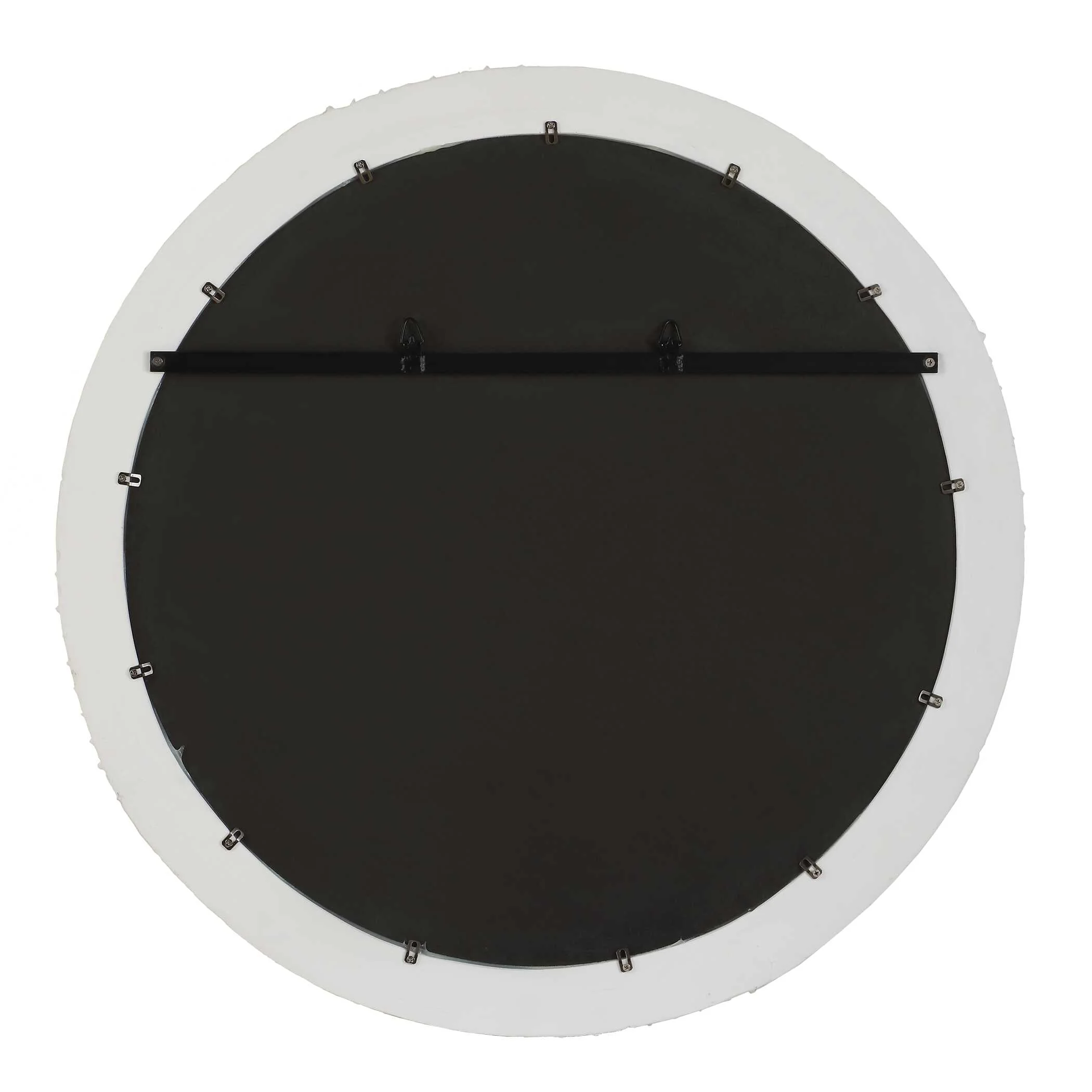 Akiko White Round Mirror - Image 6