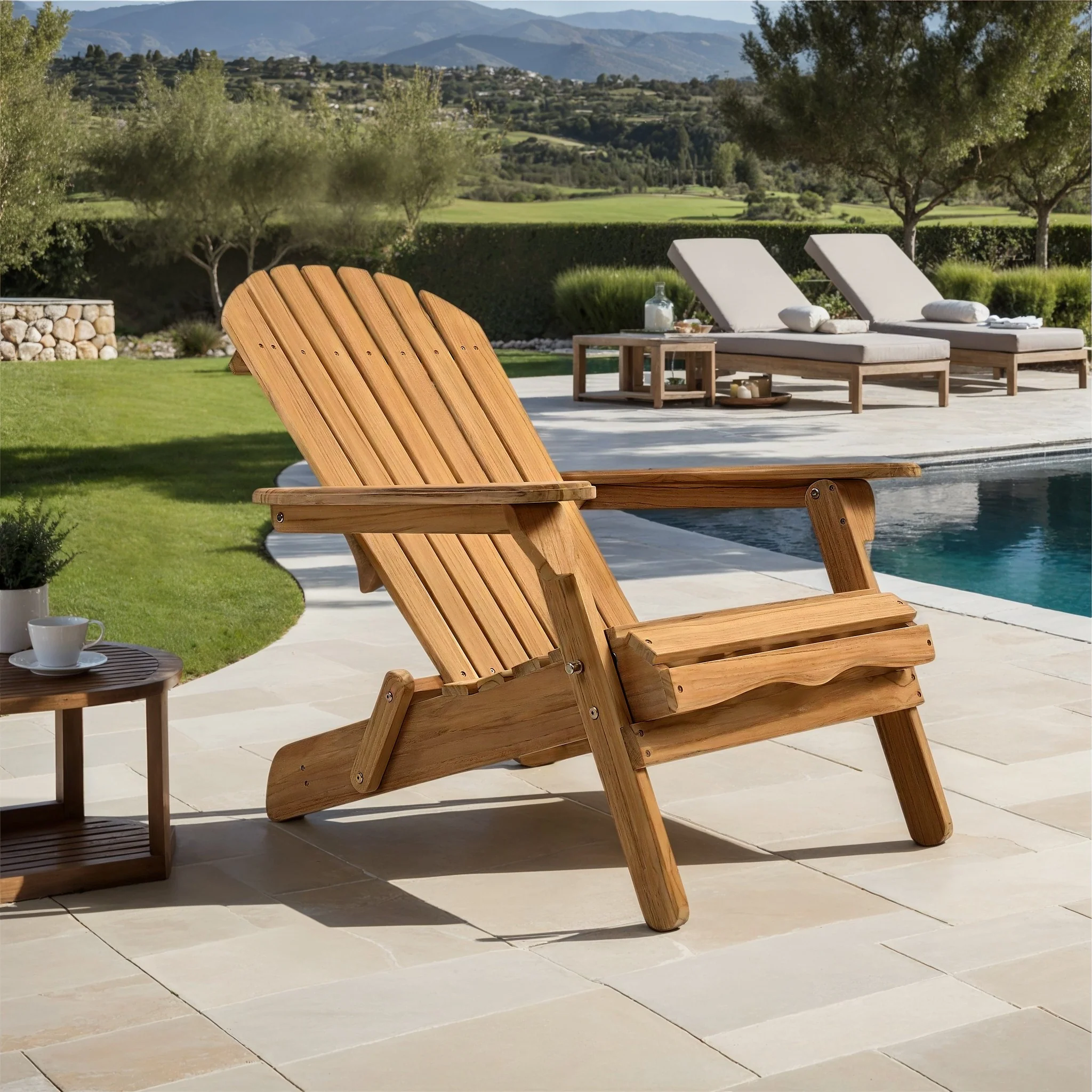 Alani Teak Adirondack Chair - Image 2