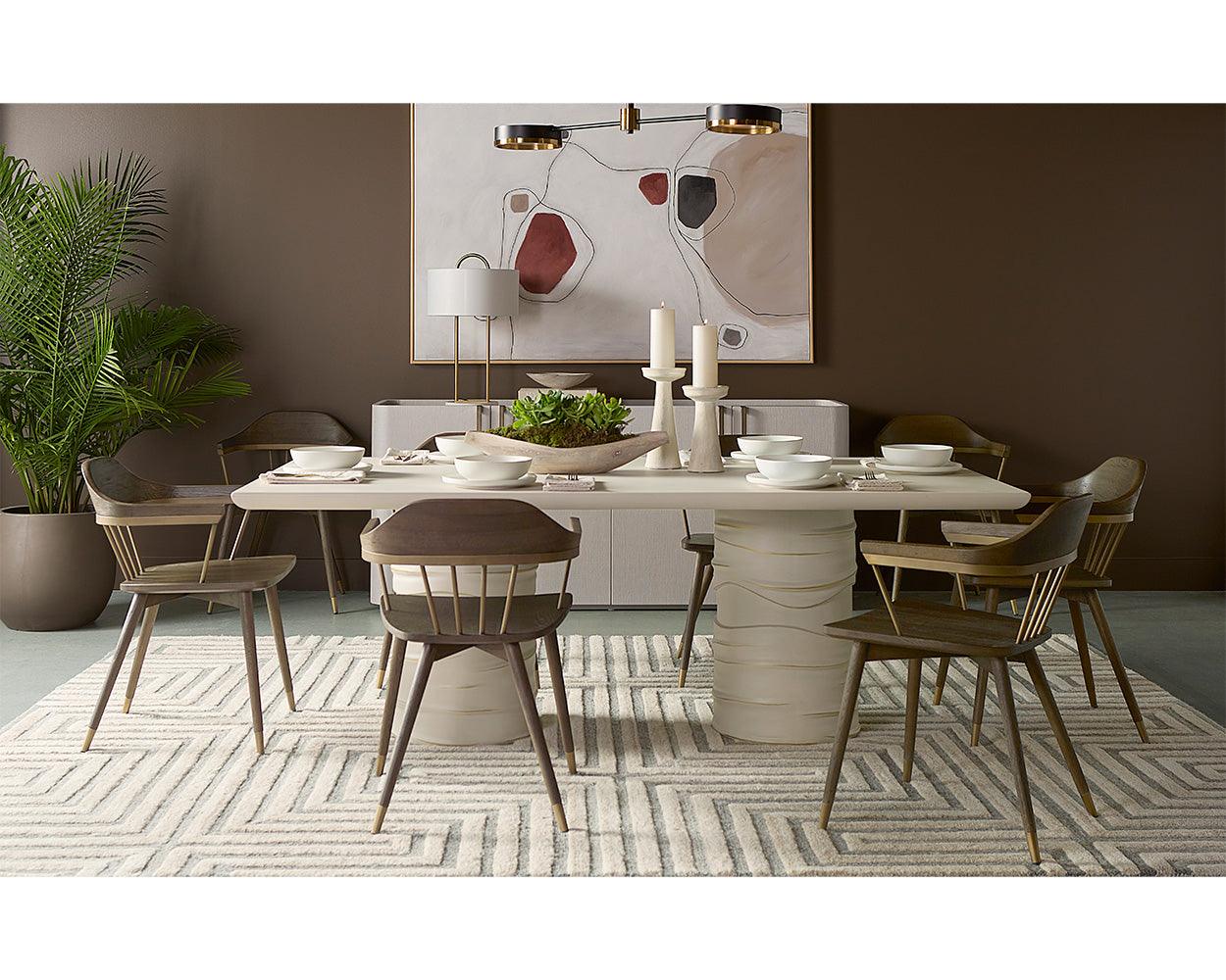 Alanya Dining Table - Rectangular - 84" - Image 2