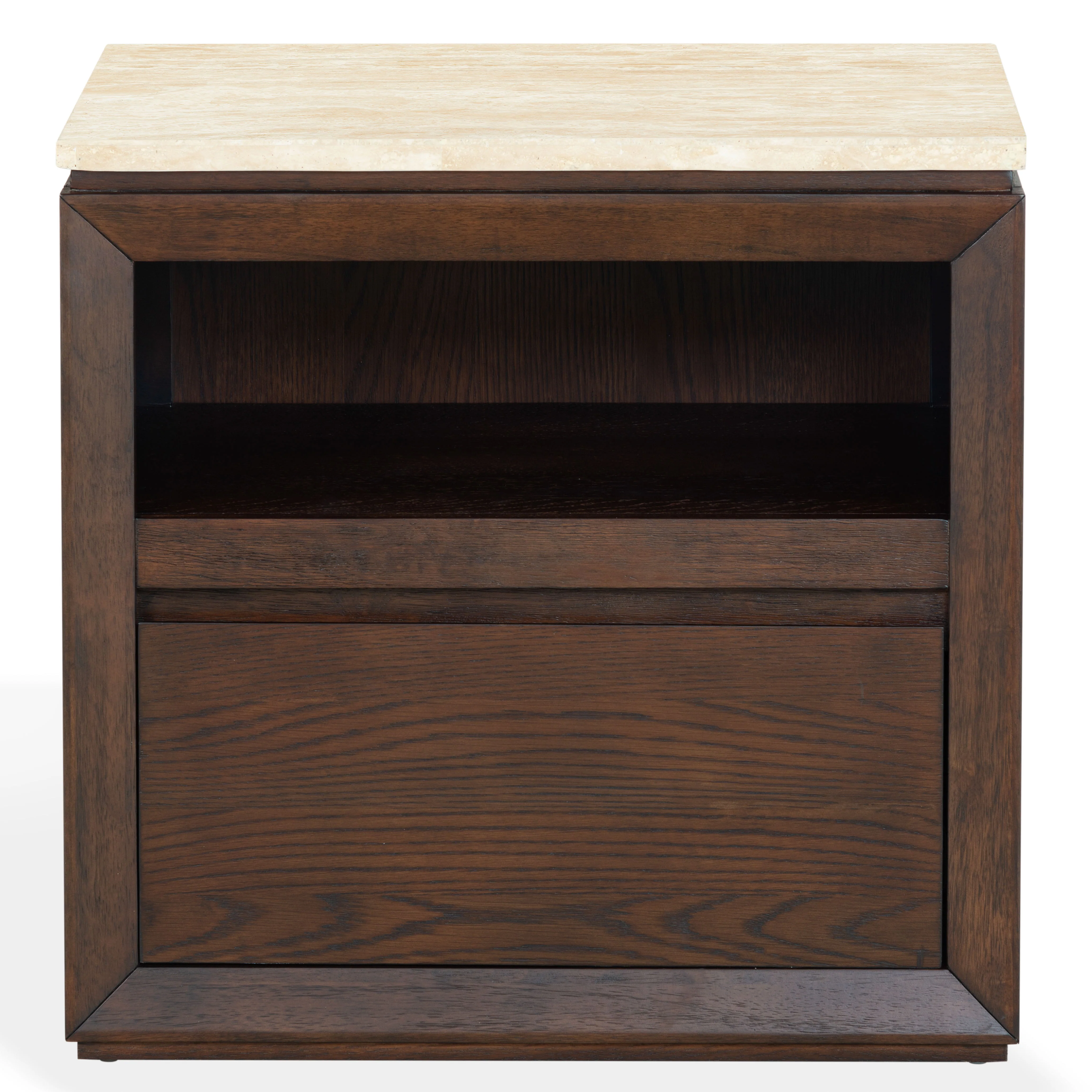 Alaura Travertine Top Nightstand - Image 10