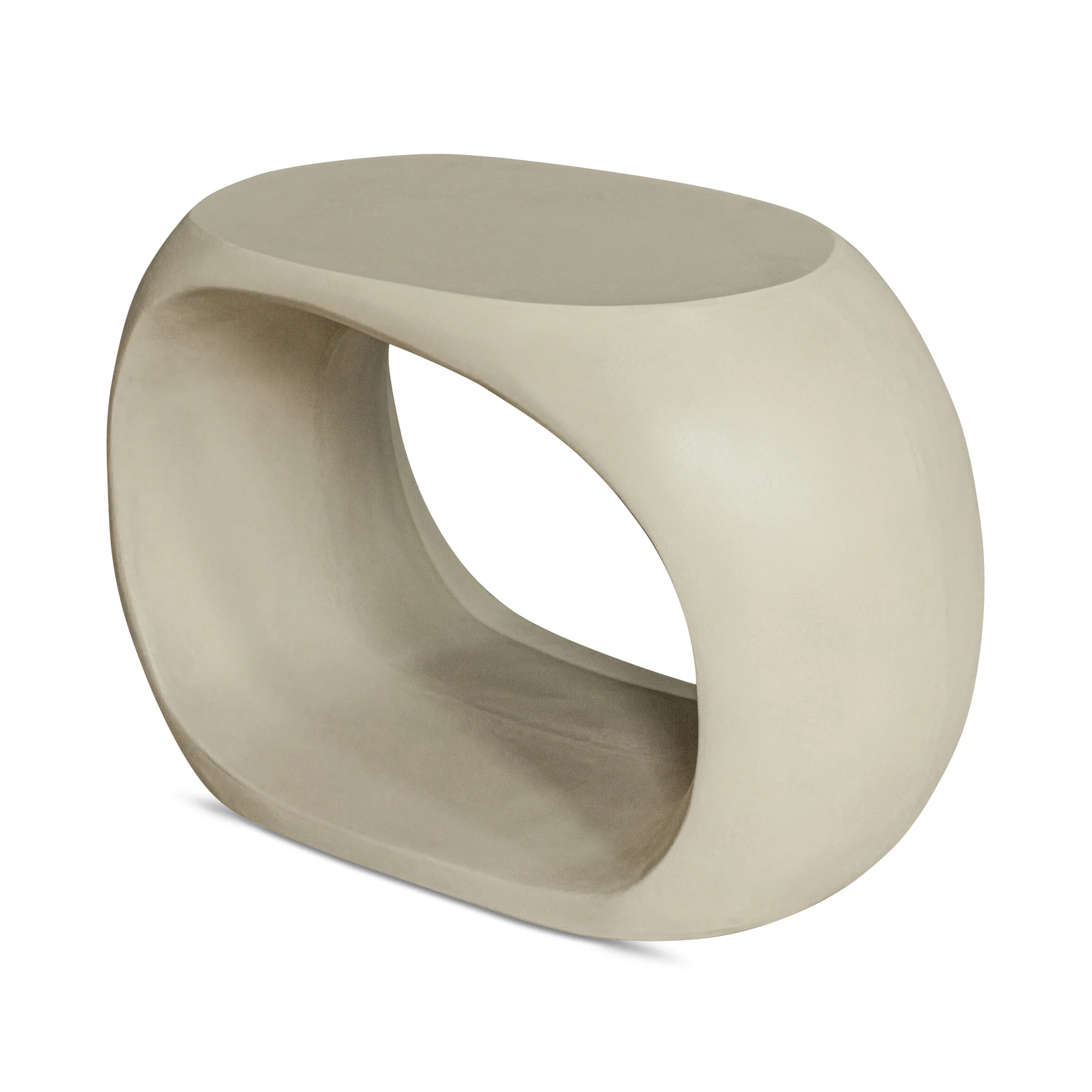 Albers Outdoor Stool Cream - Image 3
