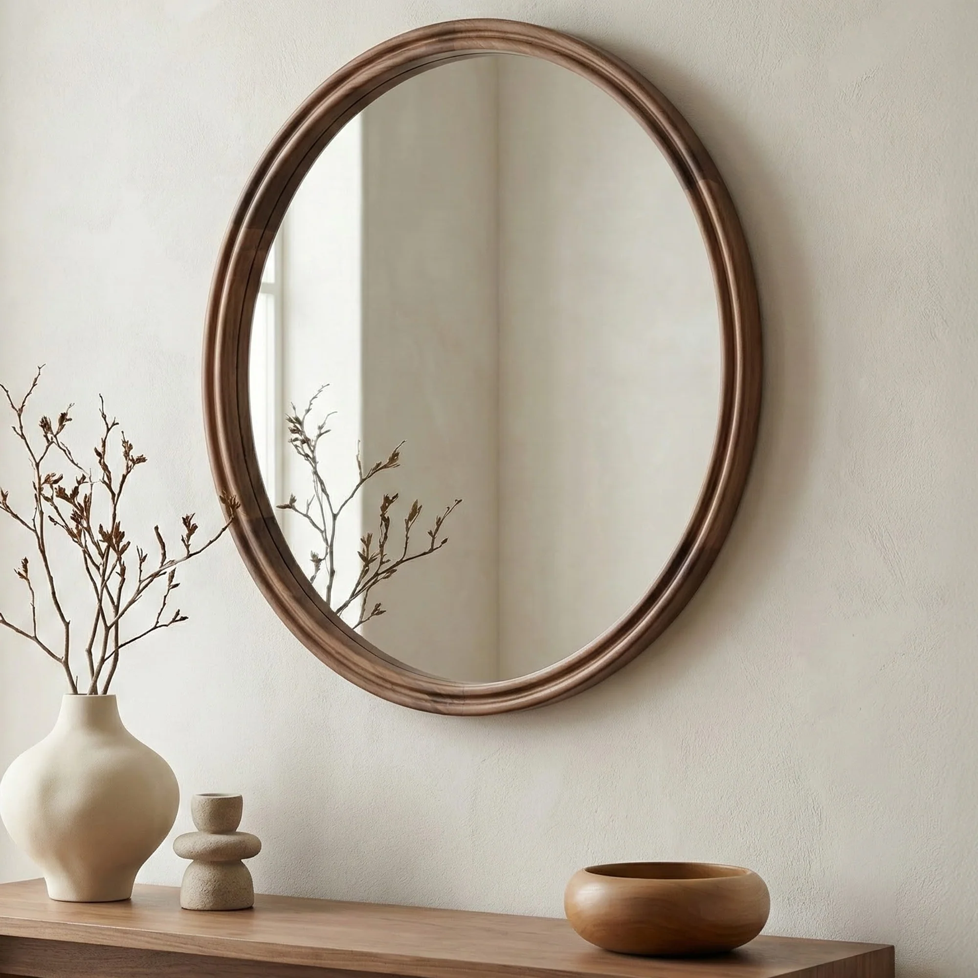 Alcott Small Round Mirror - Image 2