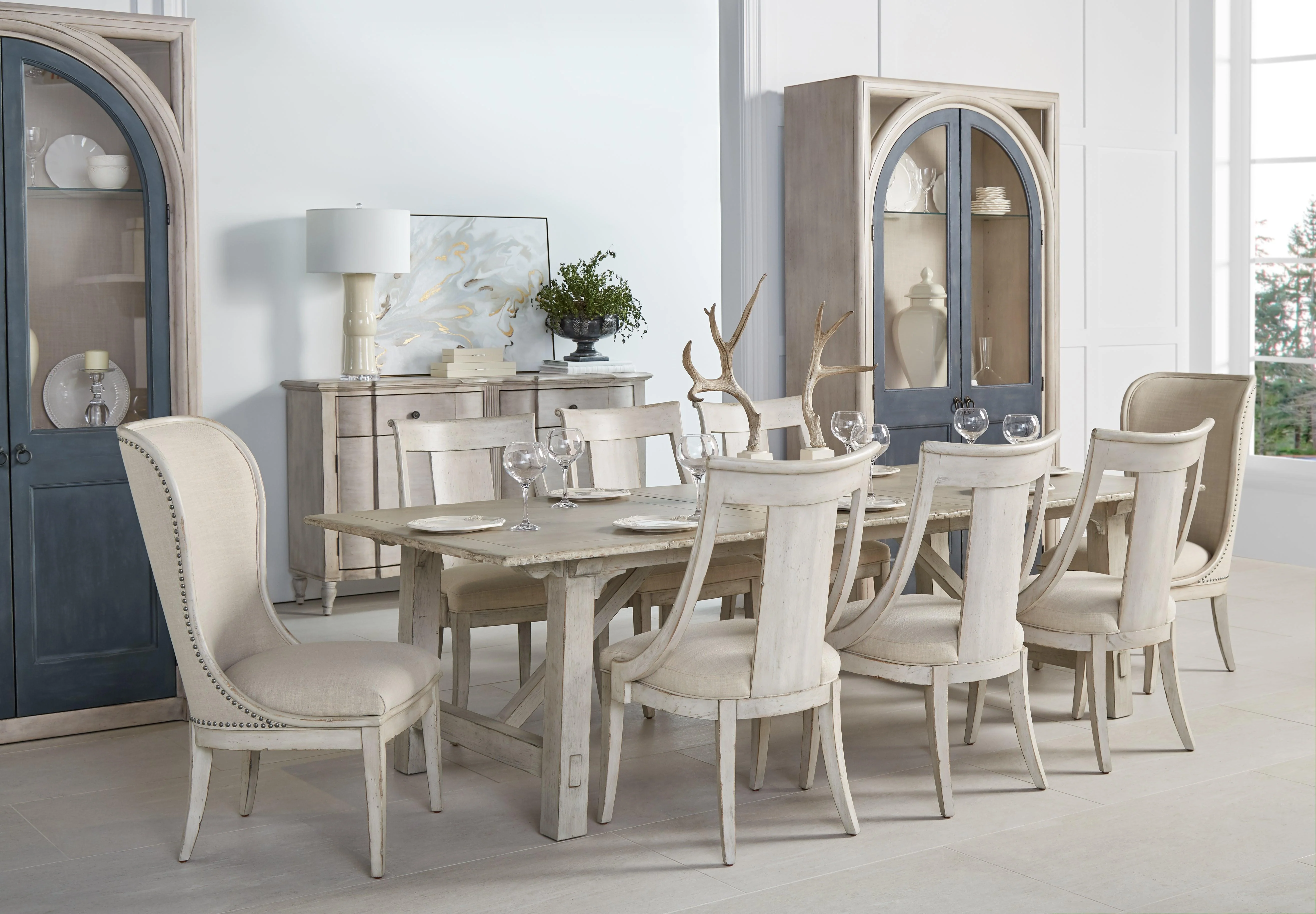 Alcove Trestle Dining Table - Image 2