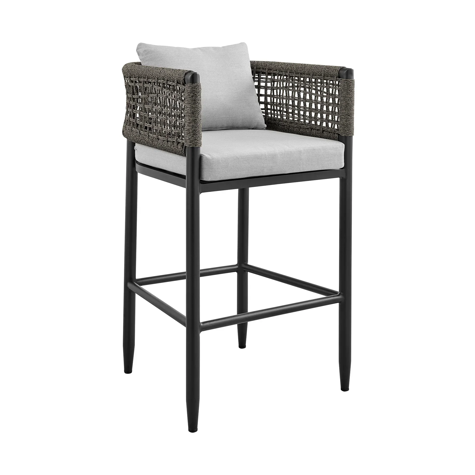 Alegria Outdoor Patio 5-Piece Bar Table Set - Image 3