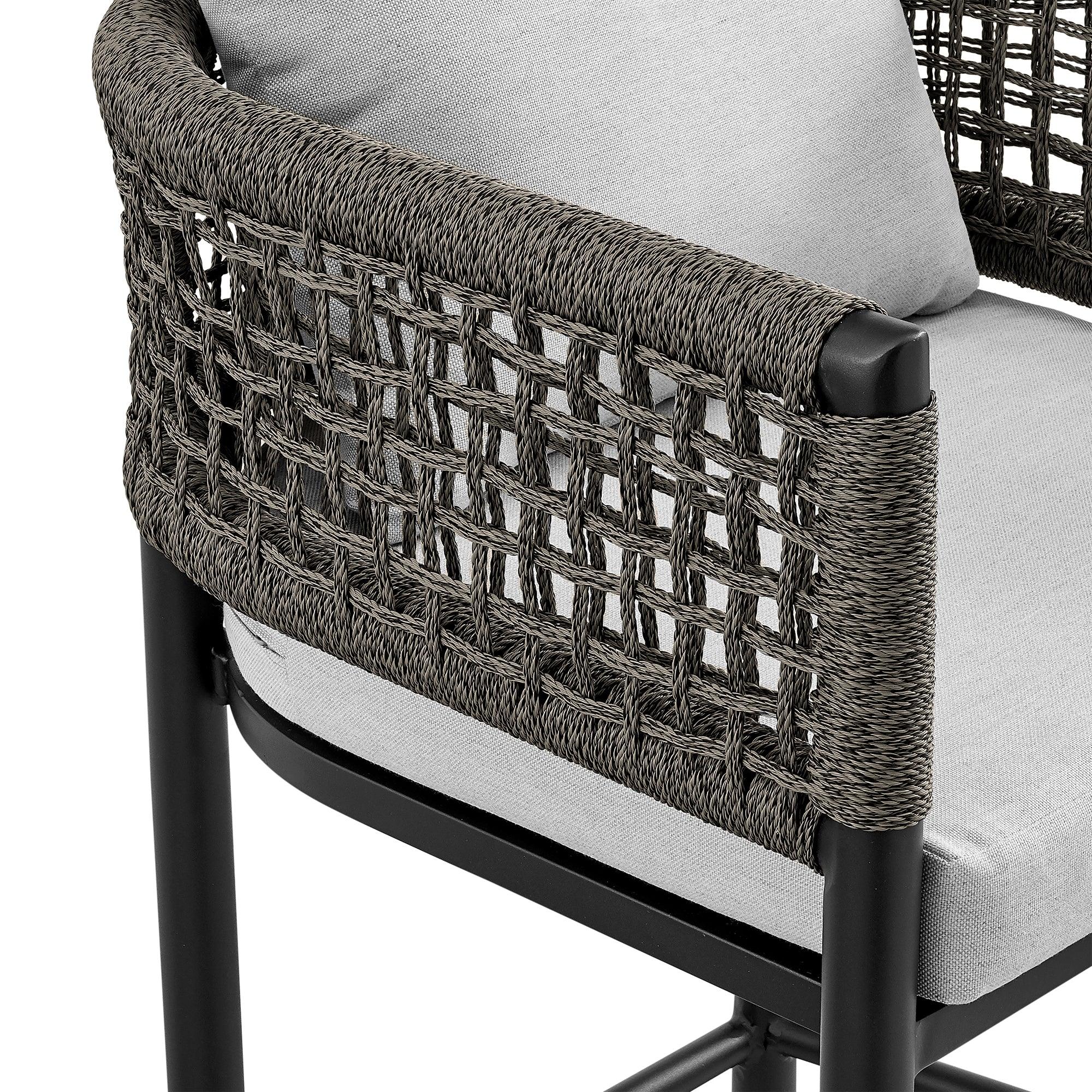 Alegria Outdoor Patio 5-Piece Bar Table Set - Image 7