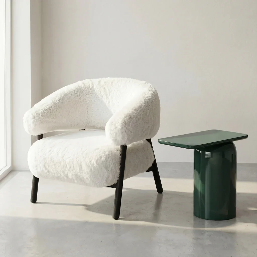 Alessia Enamel End Table - Image 3