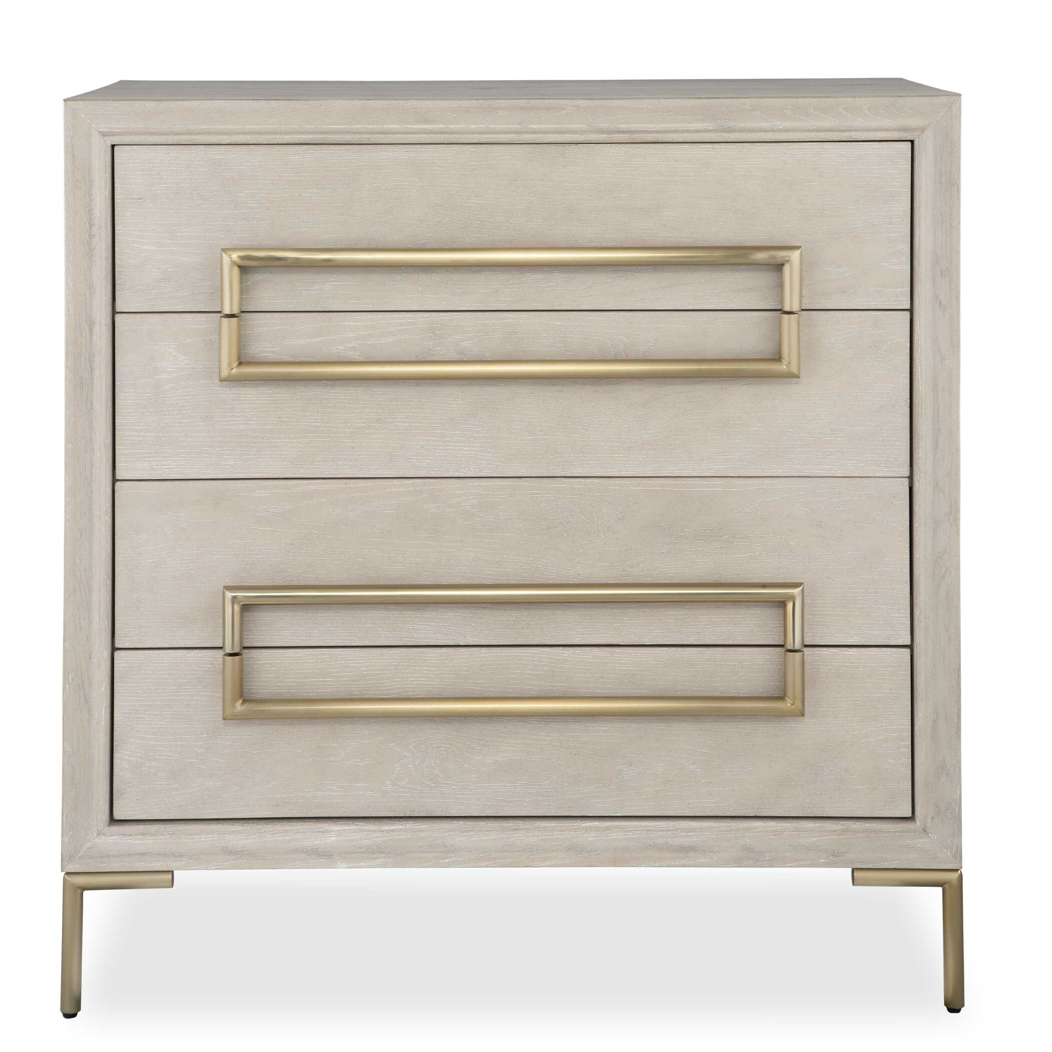 Alessia Light Oak Accent Drawers