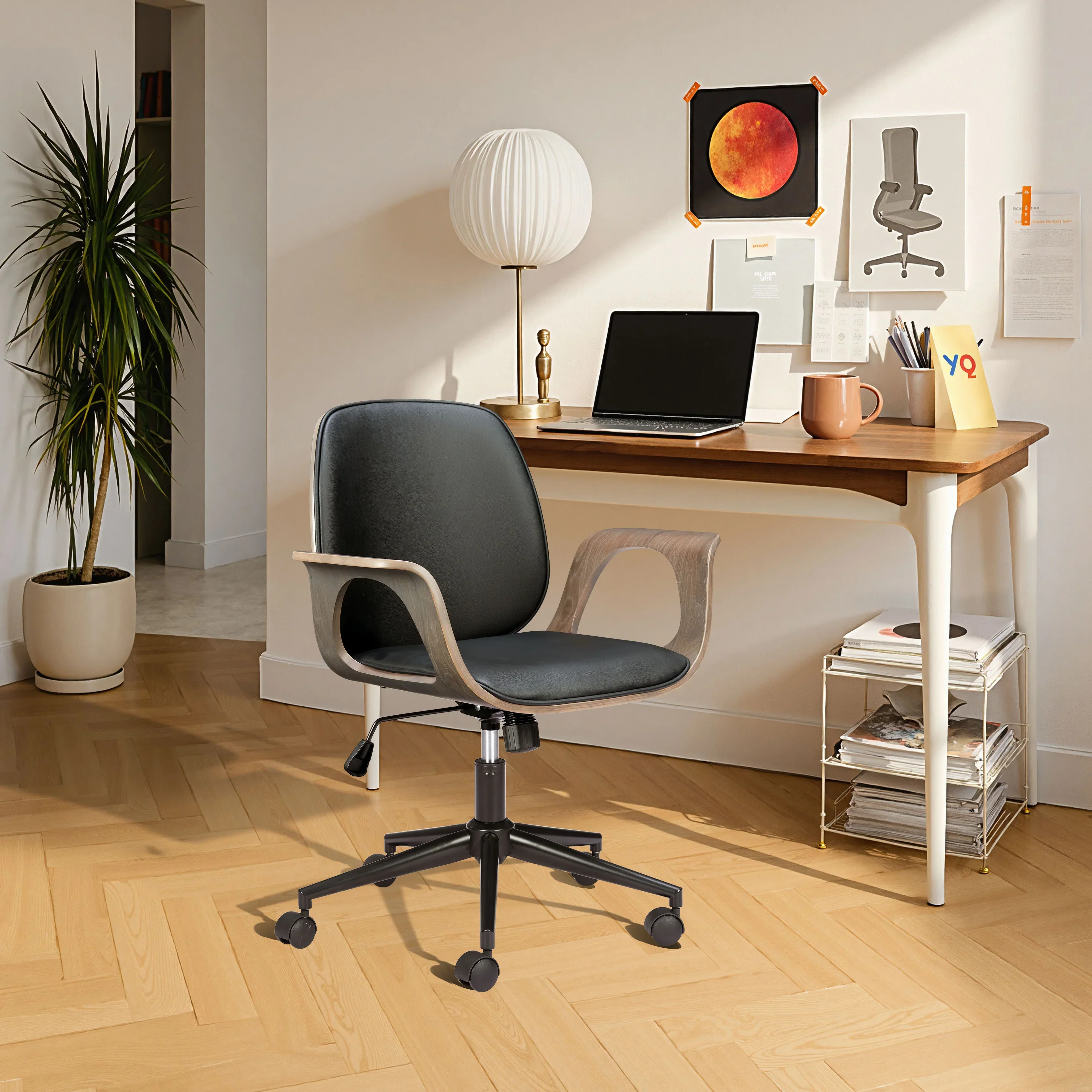 Ali Office Chair Black - Image 2