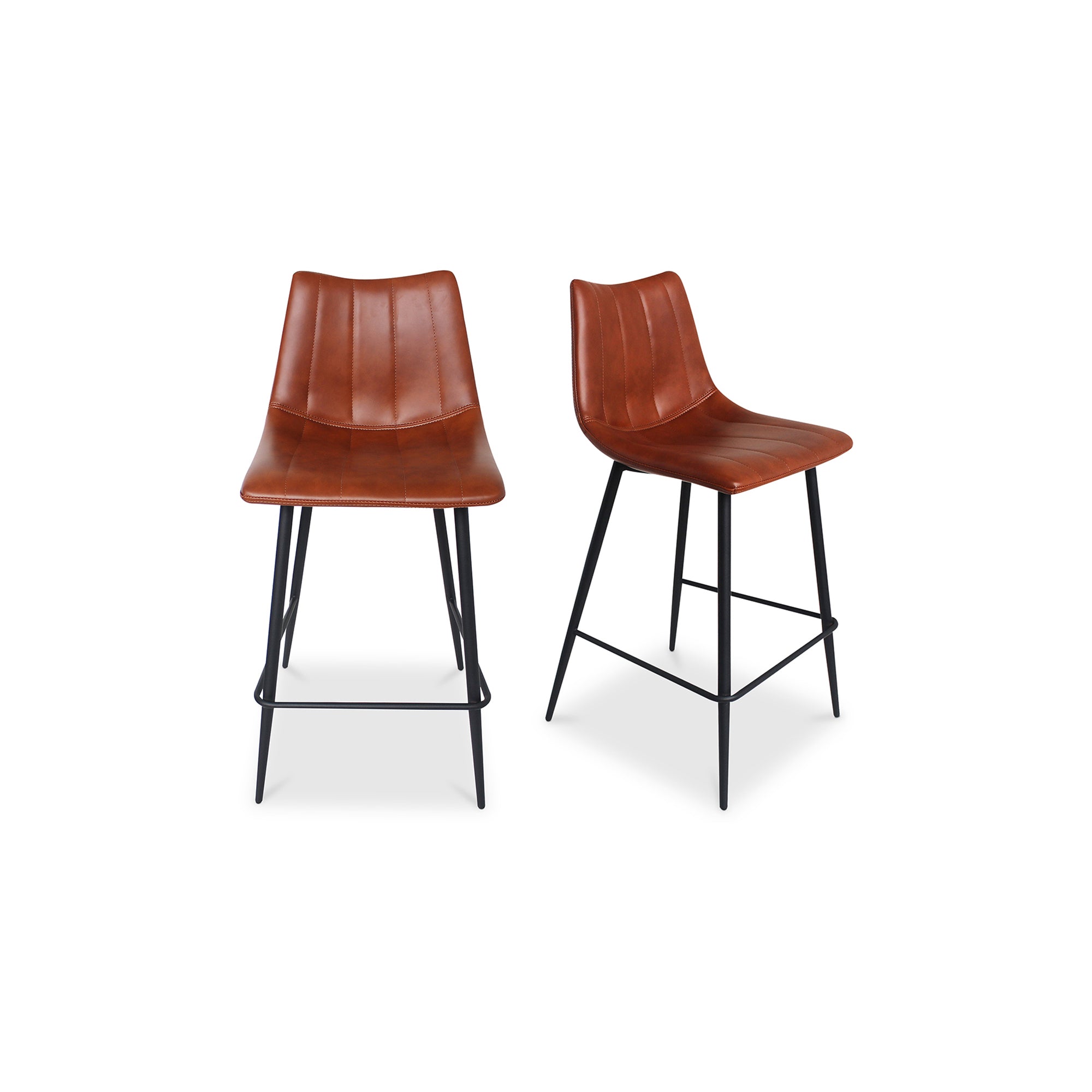 Alibi Counter Stool Brown - Set Of Two - Image 3