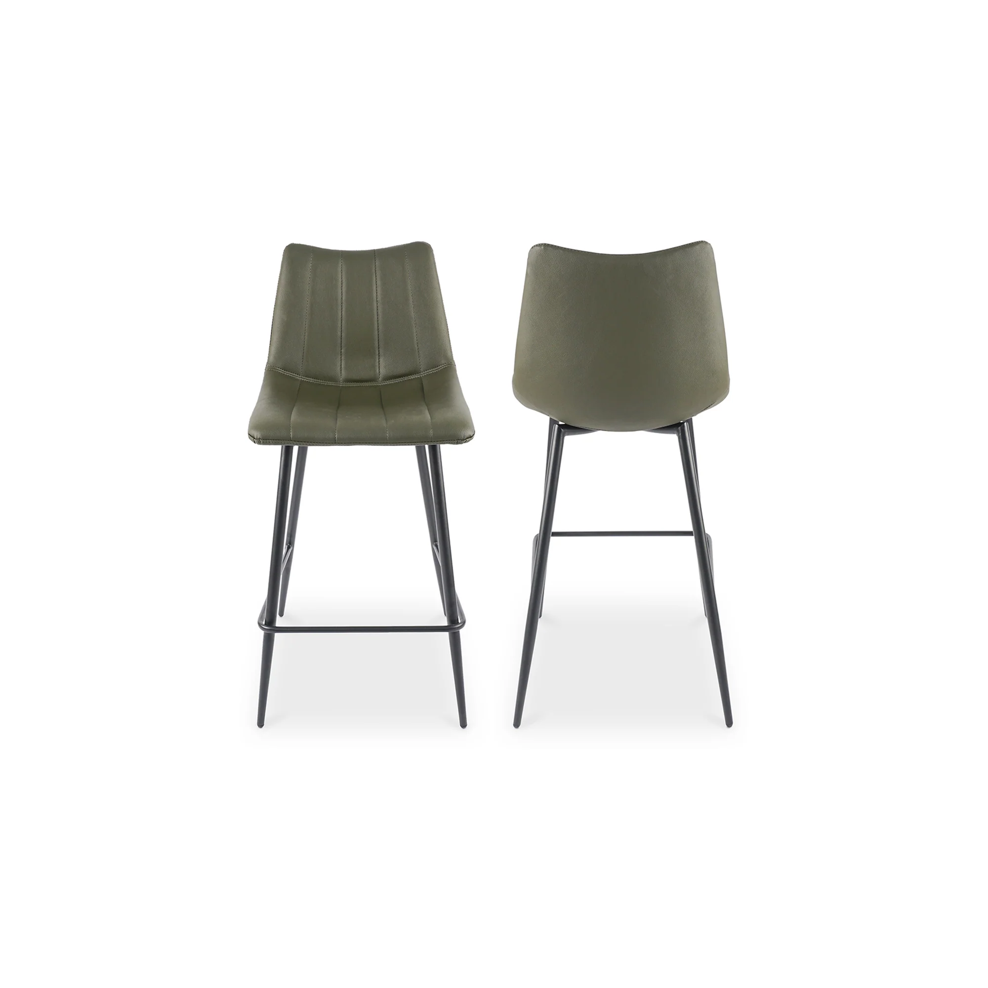 Alibi Counter Stool Dark Green - Set Of Two - Image 4