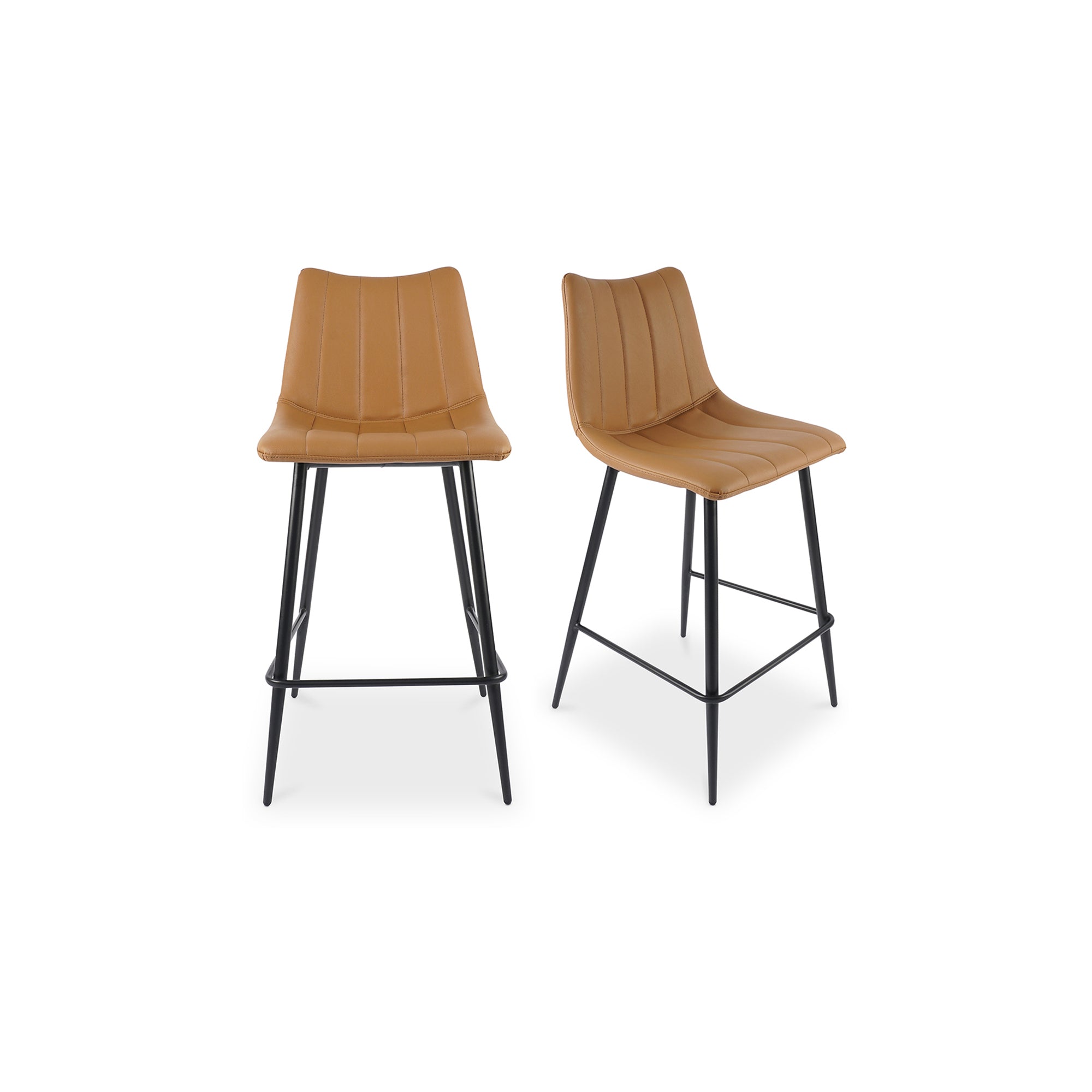 Alibi Counter Stool Tan - Set Of Two - Image 3