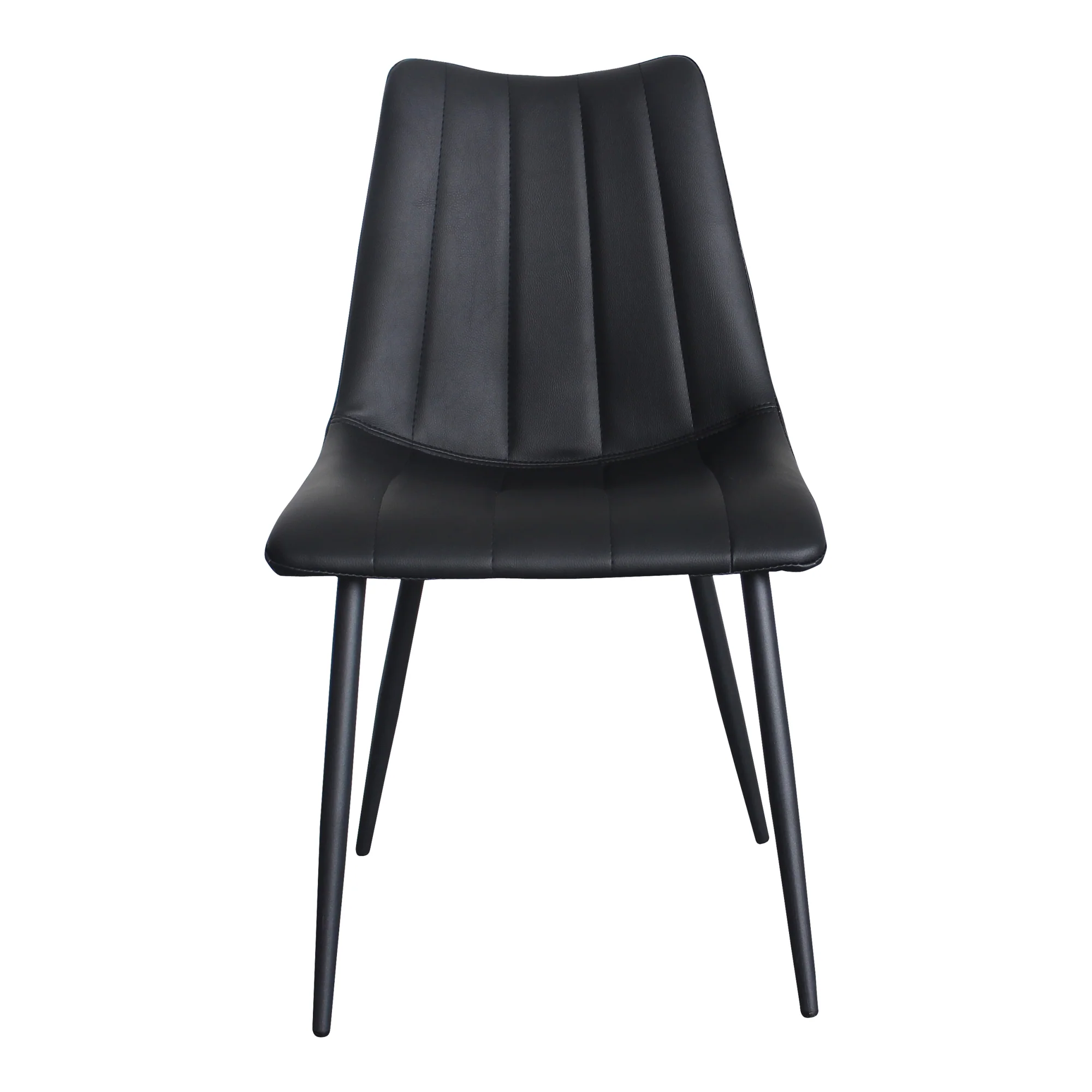 Alibi Dining Chair Matte Black - Set of 2 - Image 4