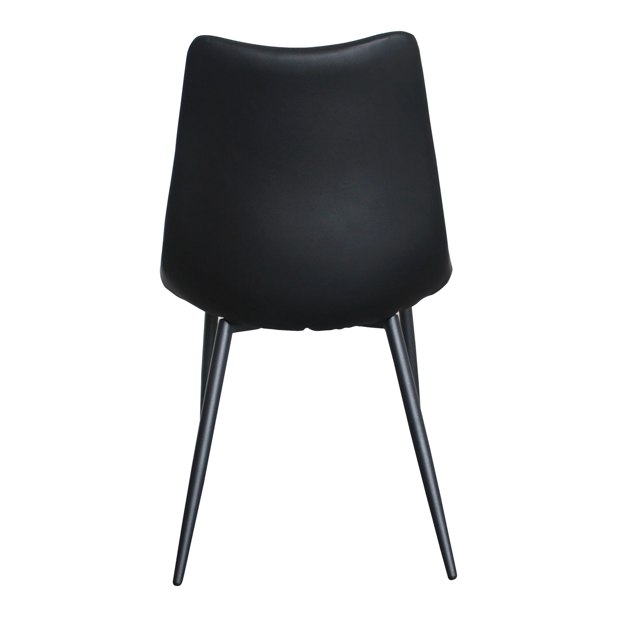 Alibi Dining Chair Matte Black - Set of 2 - Image 7