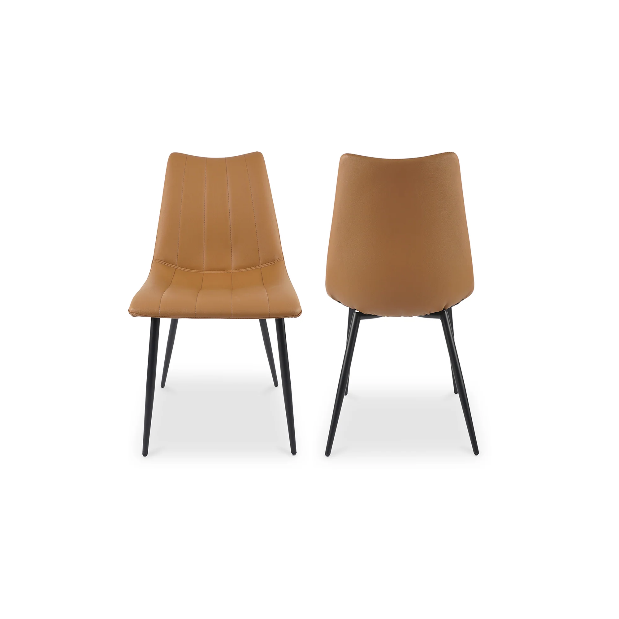 Alibi Dining Chair Tan - Set of 2 - Image 3