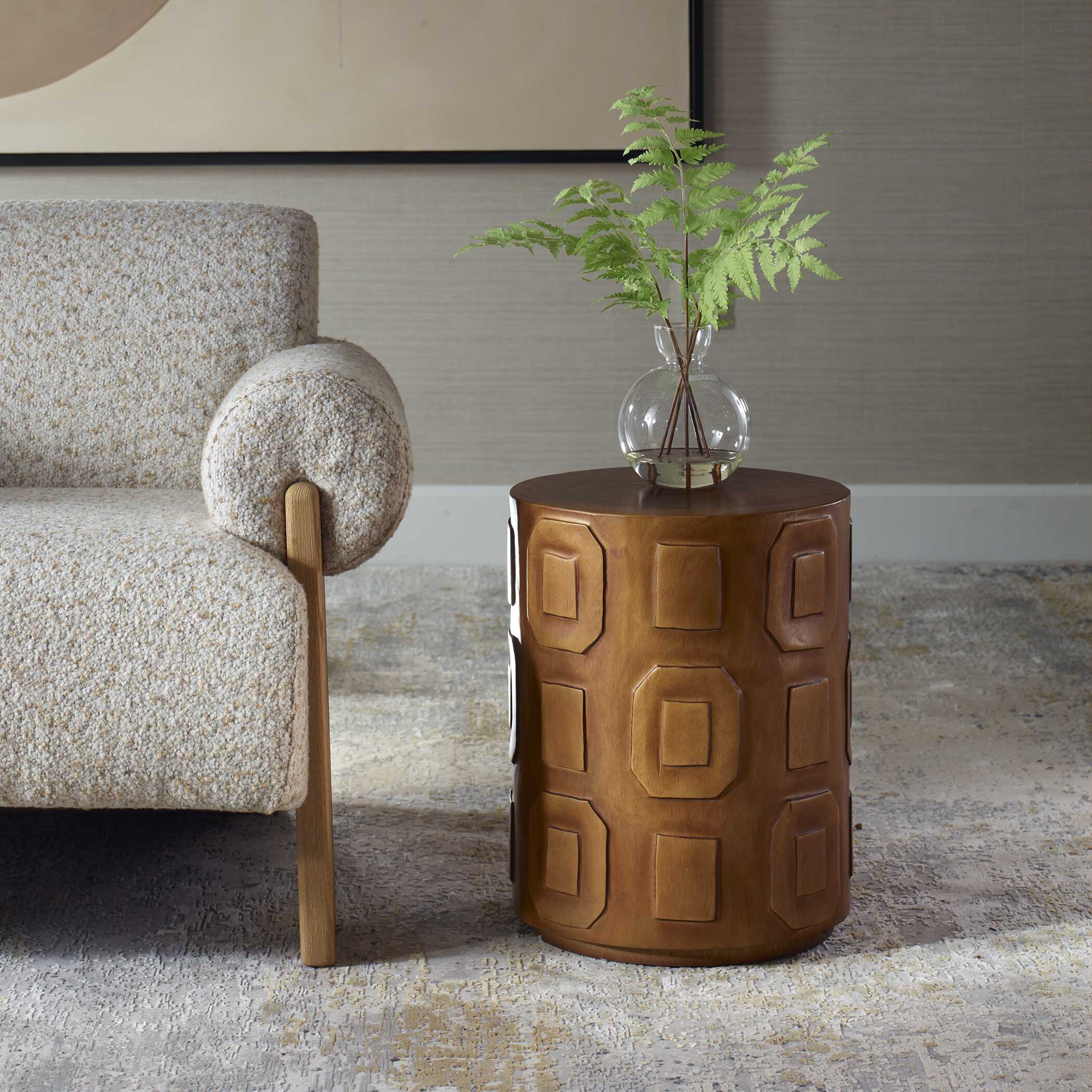 Alson Geometric Accent Table - Image 2