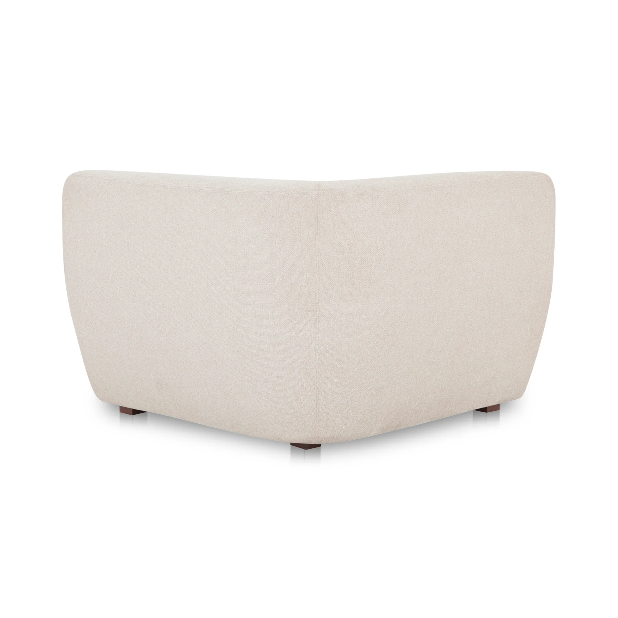 Amelia Corner Chair Warm White - Image 4