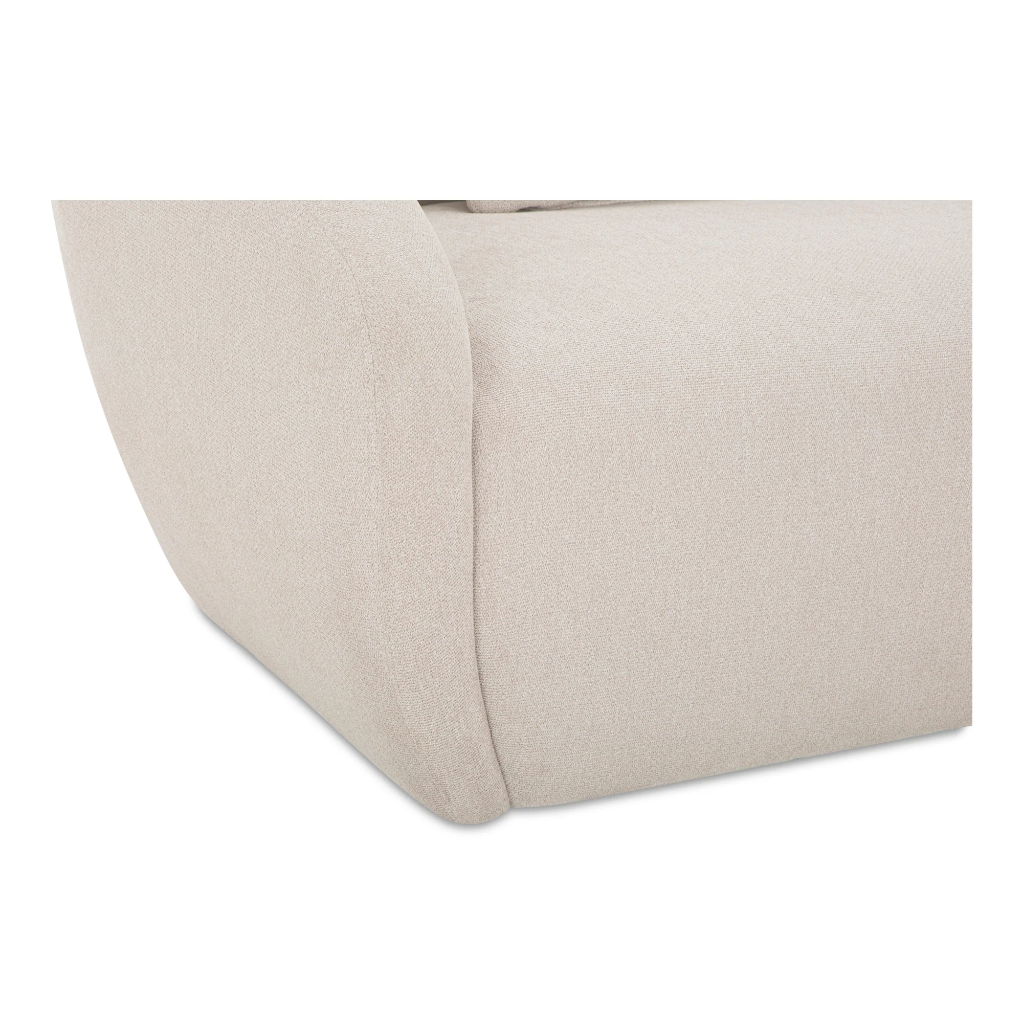 Amelia Left Arm Facing Chair Warm White - Image 6
