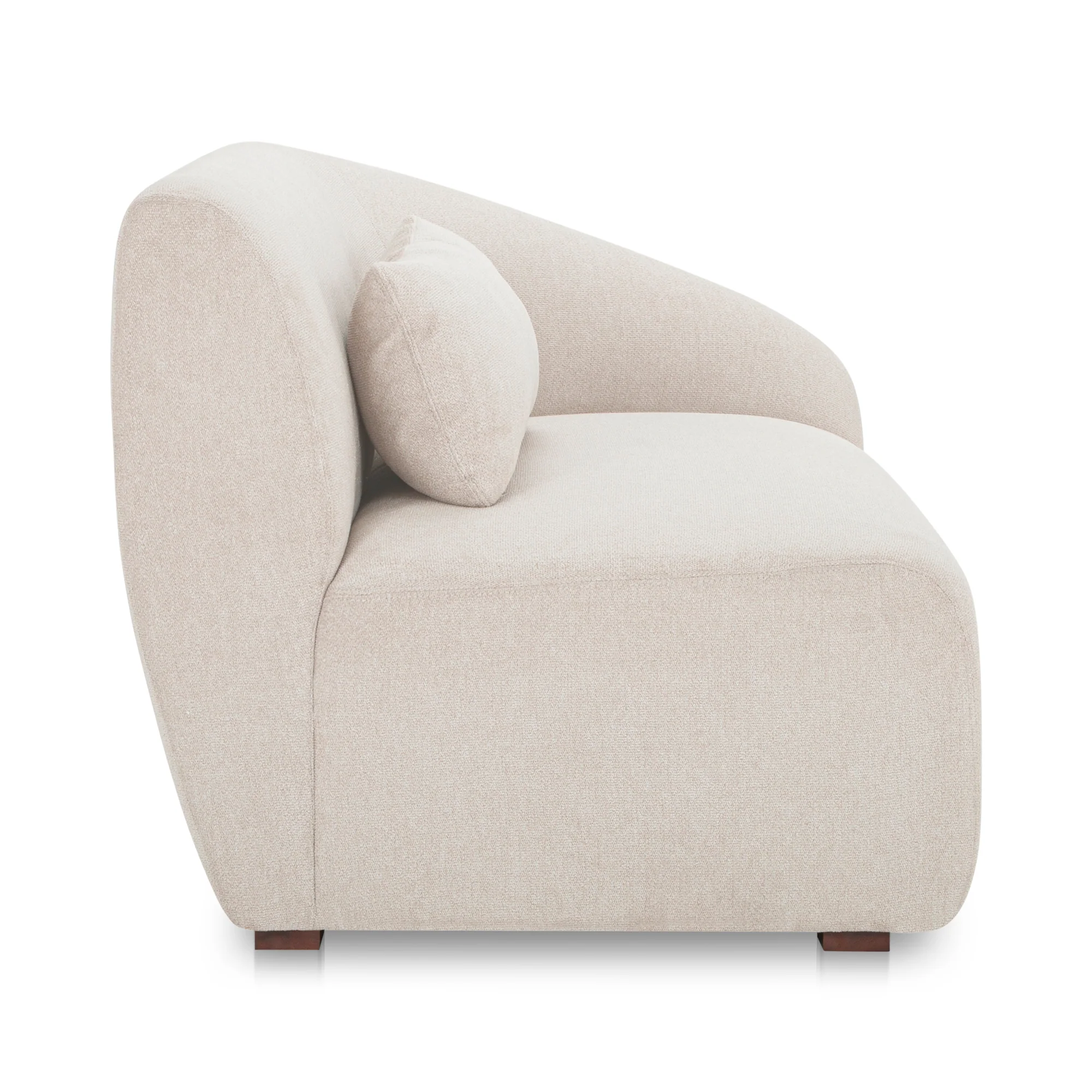 Amelia Right Arm Facing Chair Warm White - Image 4